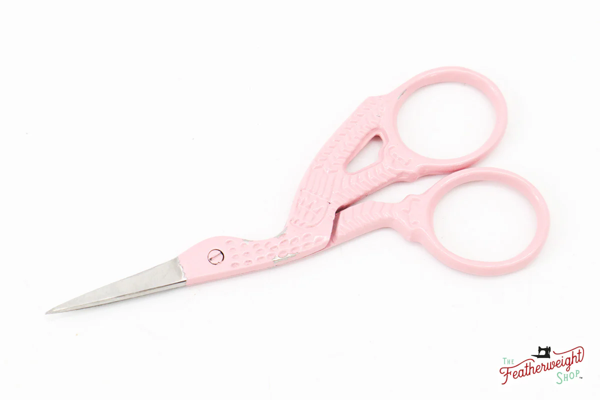 Scissors, Lori Holt Sewing Embroidery Scissors - STORK (2nds) - Image 3