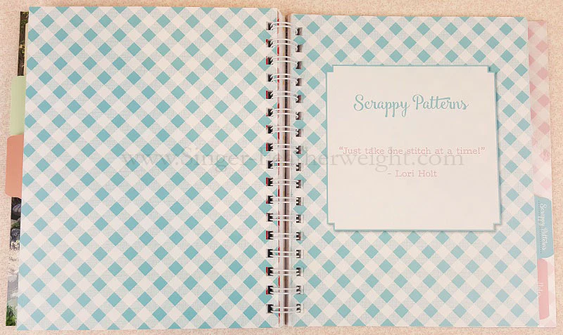 Scrappy Project Planner (OUT OF PRINT) Spiral Bound Book by Lori Holt - Image 18