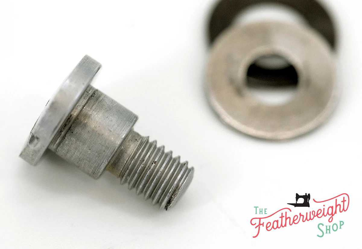 Screw, Singer Featherweight Bobbin Winder Screw (Vintage Original) - Image 2