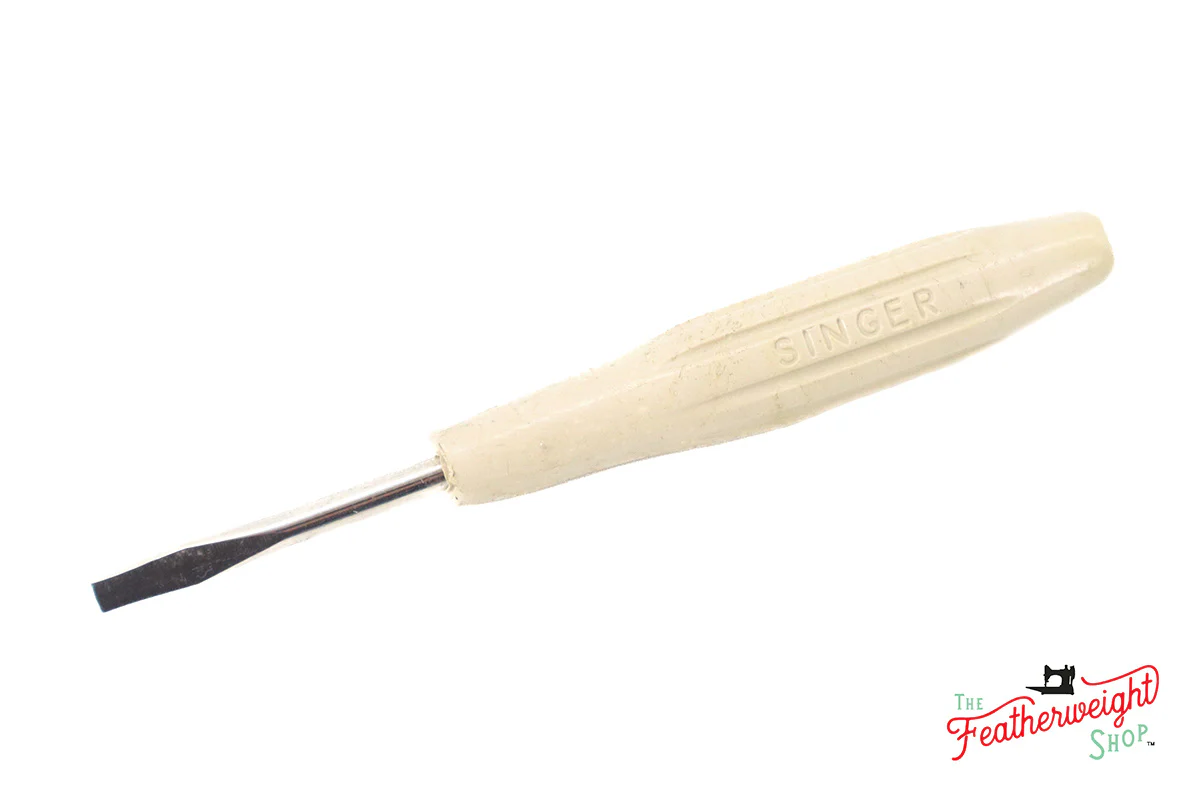 Screwdriver - Small, Plastic Handle, Singer (Vintage Original) - Image 3