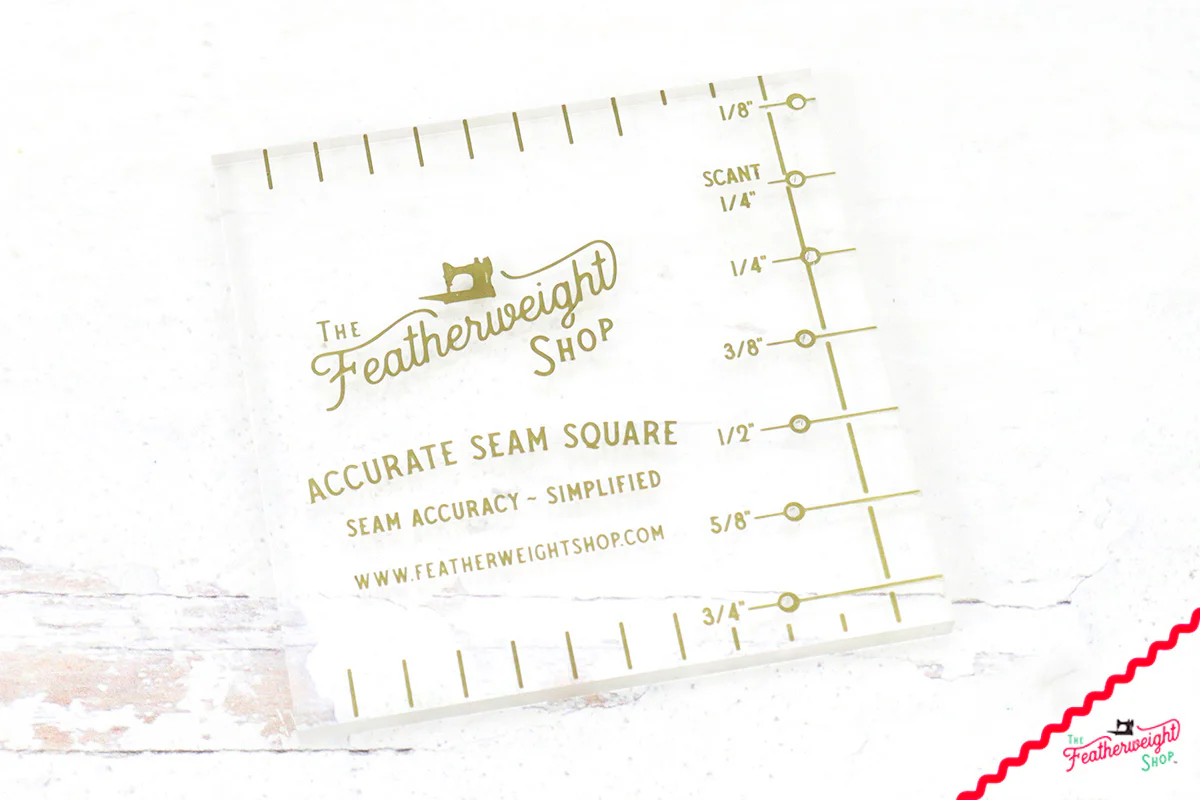 Seam SQUARE, Featherweight Accurate Seam Setting Gauge - CLEAR - Image 4