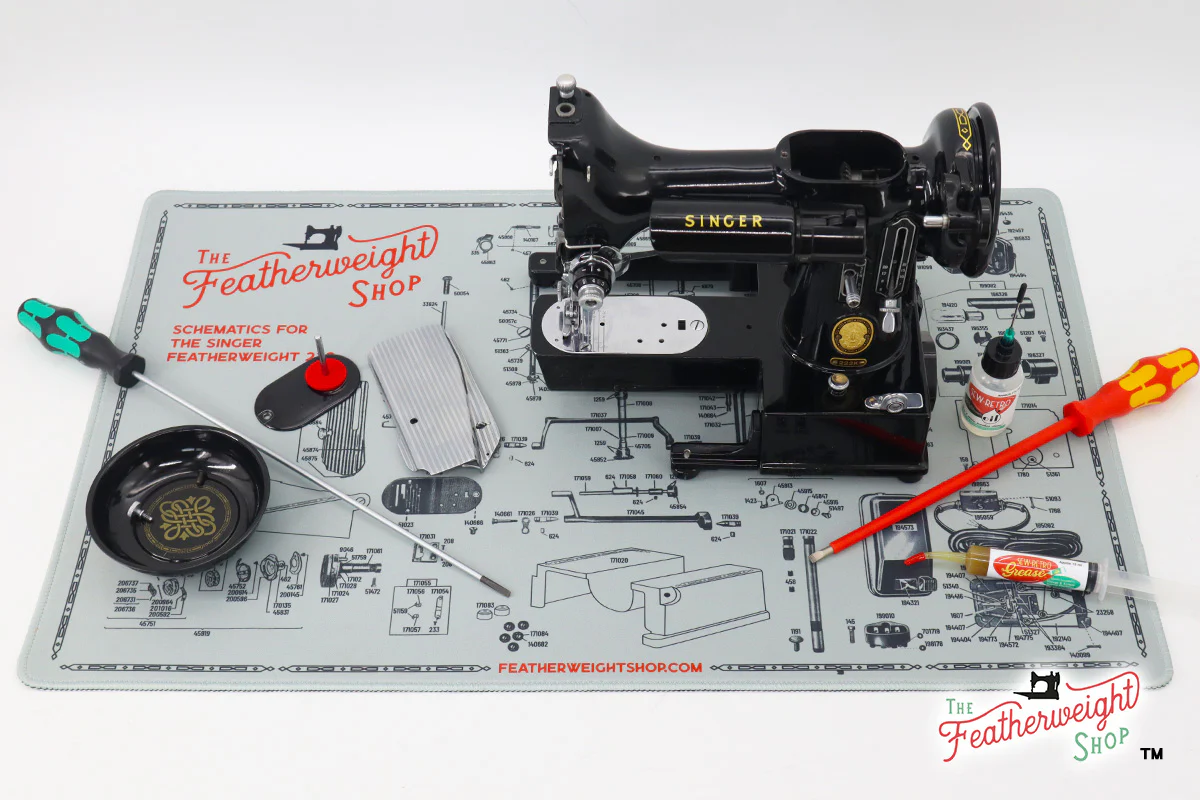 Servicing Mat, 222 Featherweight Schematic - Image 2