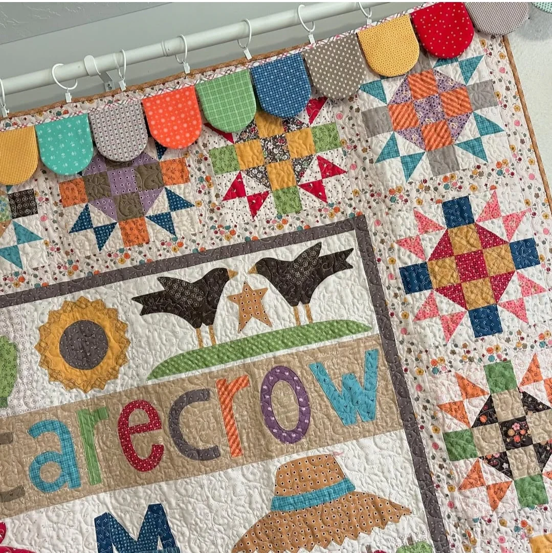 Sew Simple Shapes, How to Build a SCARECROW by Lori Holt of Bee in My Bonnet - Image 13
