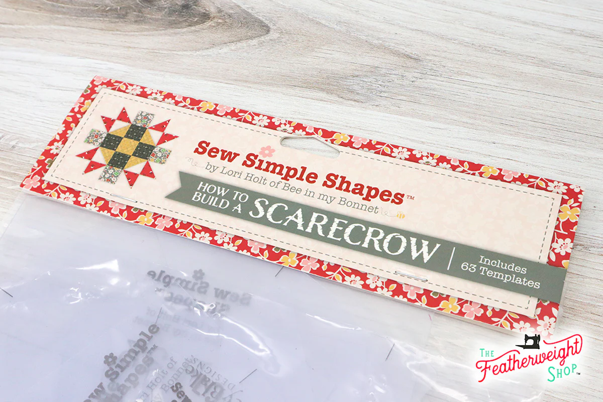 Sew Simple Shapes, How to Build a SCARECROW by Lori Holt of Bee in My Bonnet - Image 4