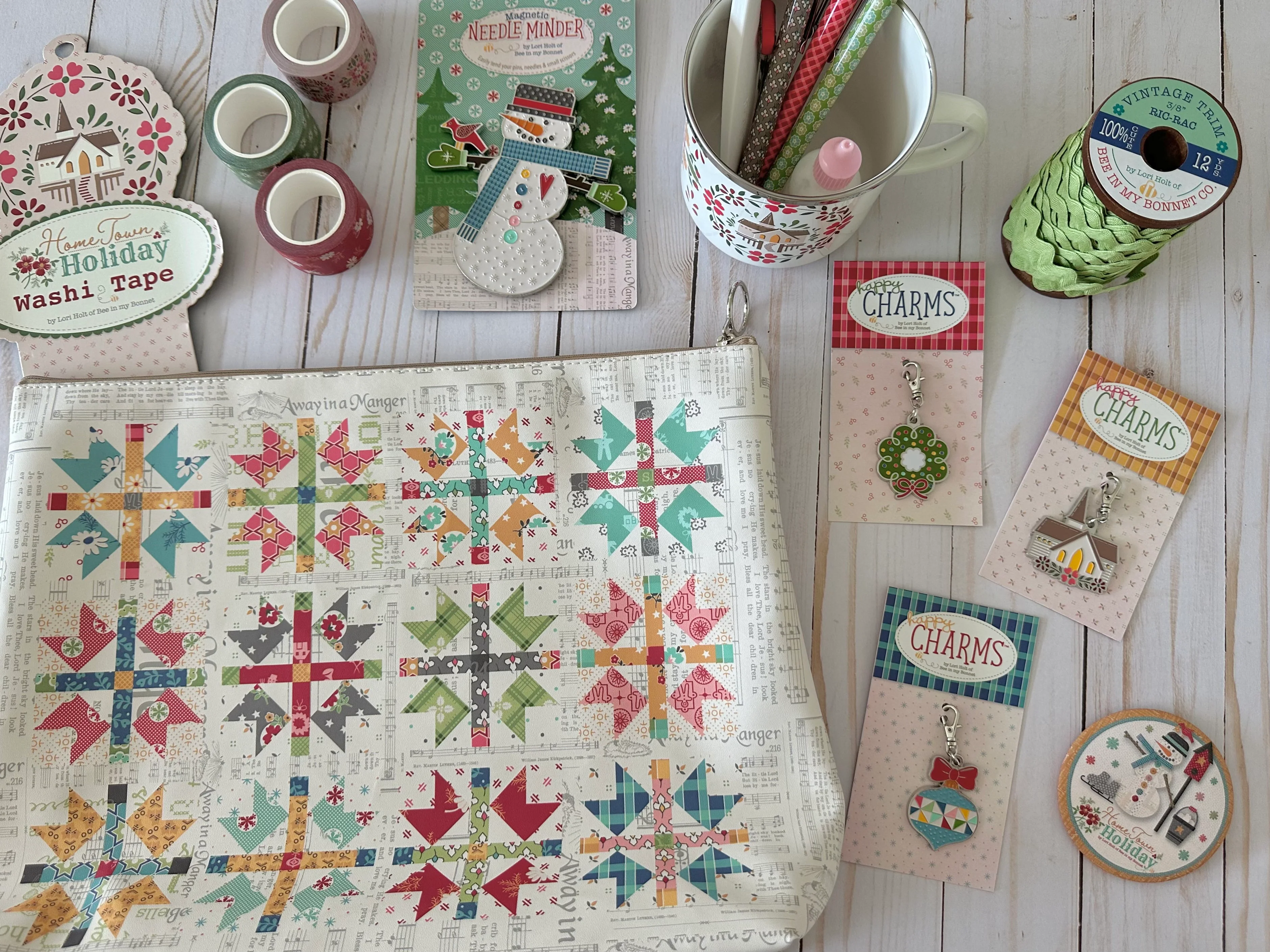 Sew Simple Shapes, Let's Make a SNOWMAN by Lori Holt of Bee in My Bonnet - Image 19