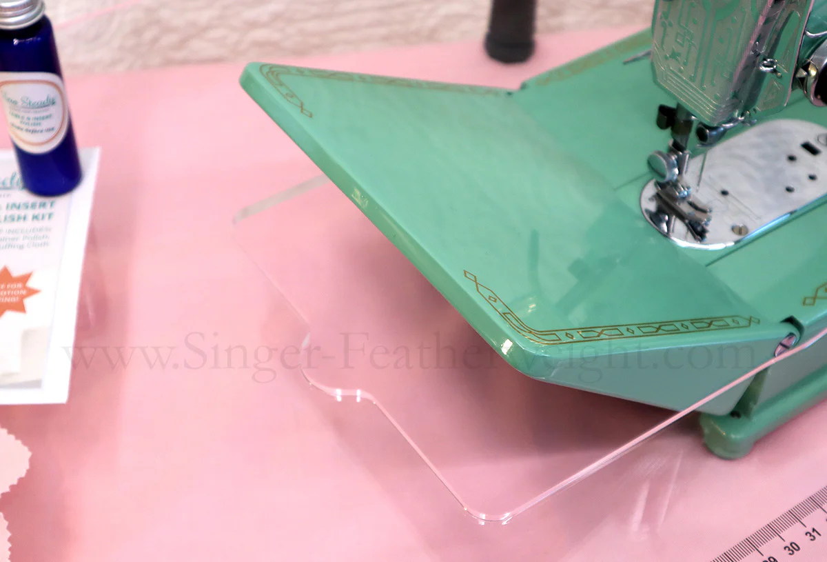 Sew Steady CLEAR Singer Featherweight Table Extension + BAG - Image 4