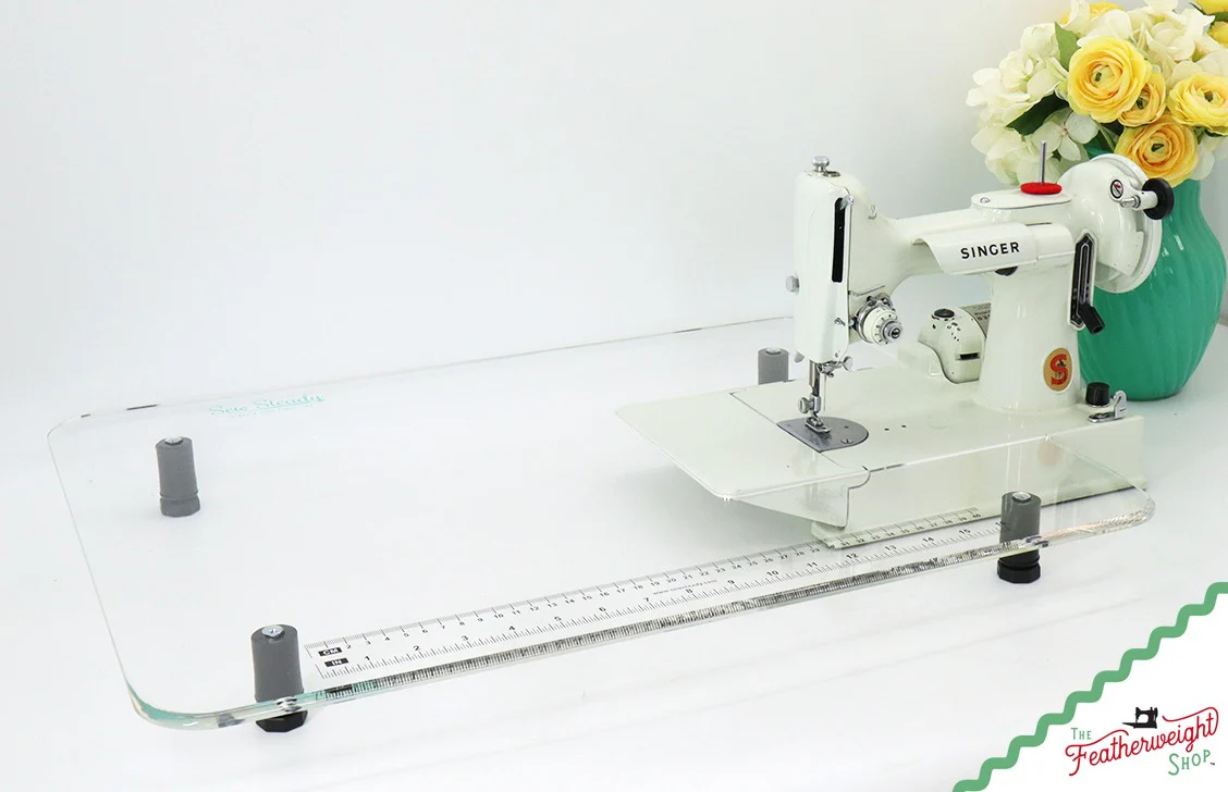 Sew Steady CLEAR Table Extension for WHITE FW 221 - CLEARANCE, SOLD AS IS - Image 3