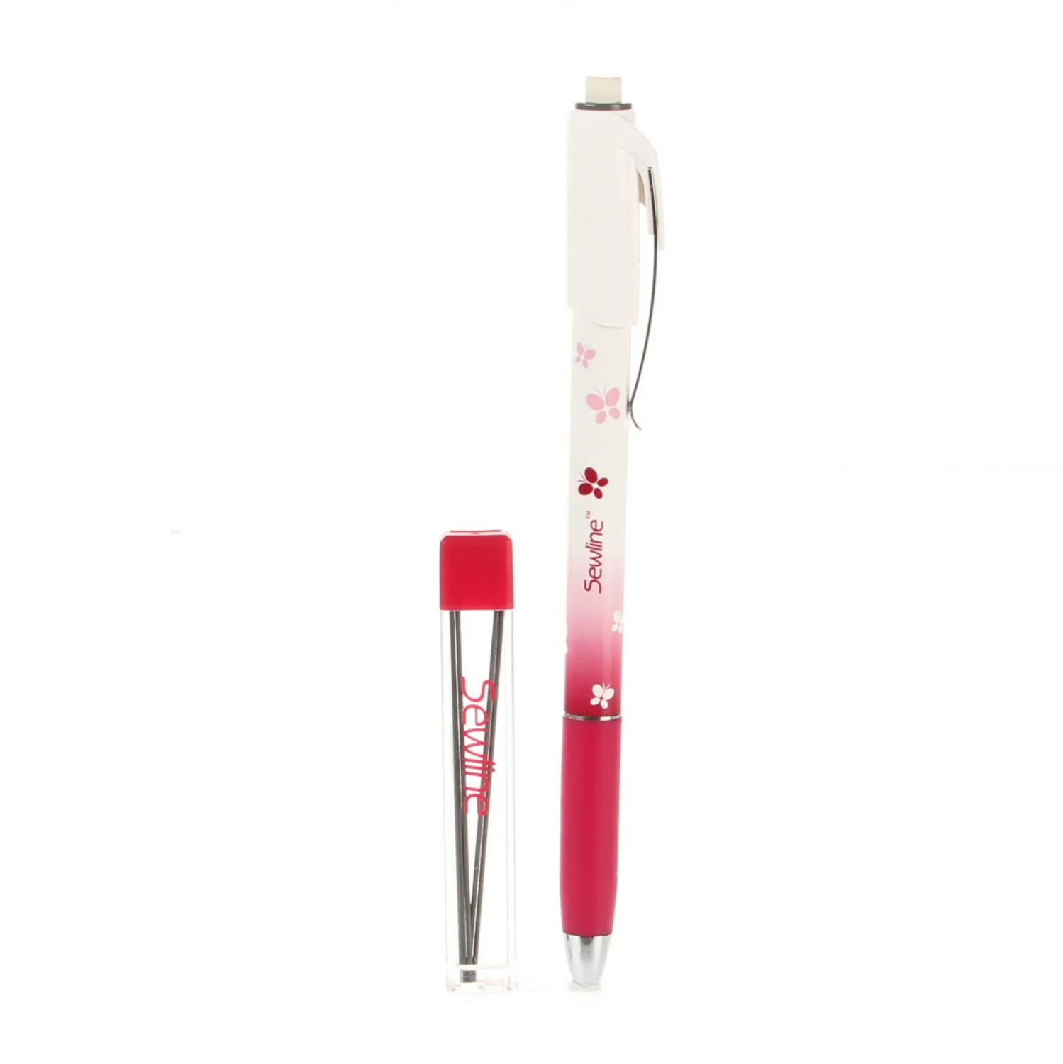 Sewline Mechanical Fabric Pencil with Lead Refills - BLACK