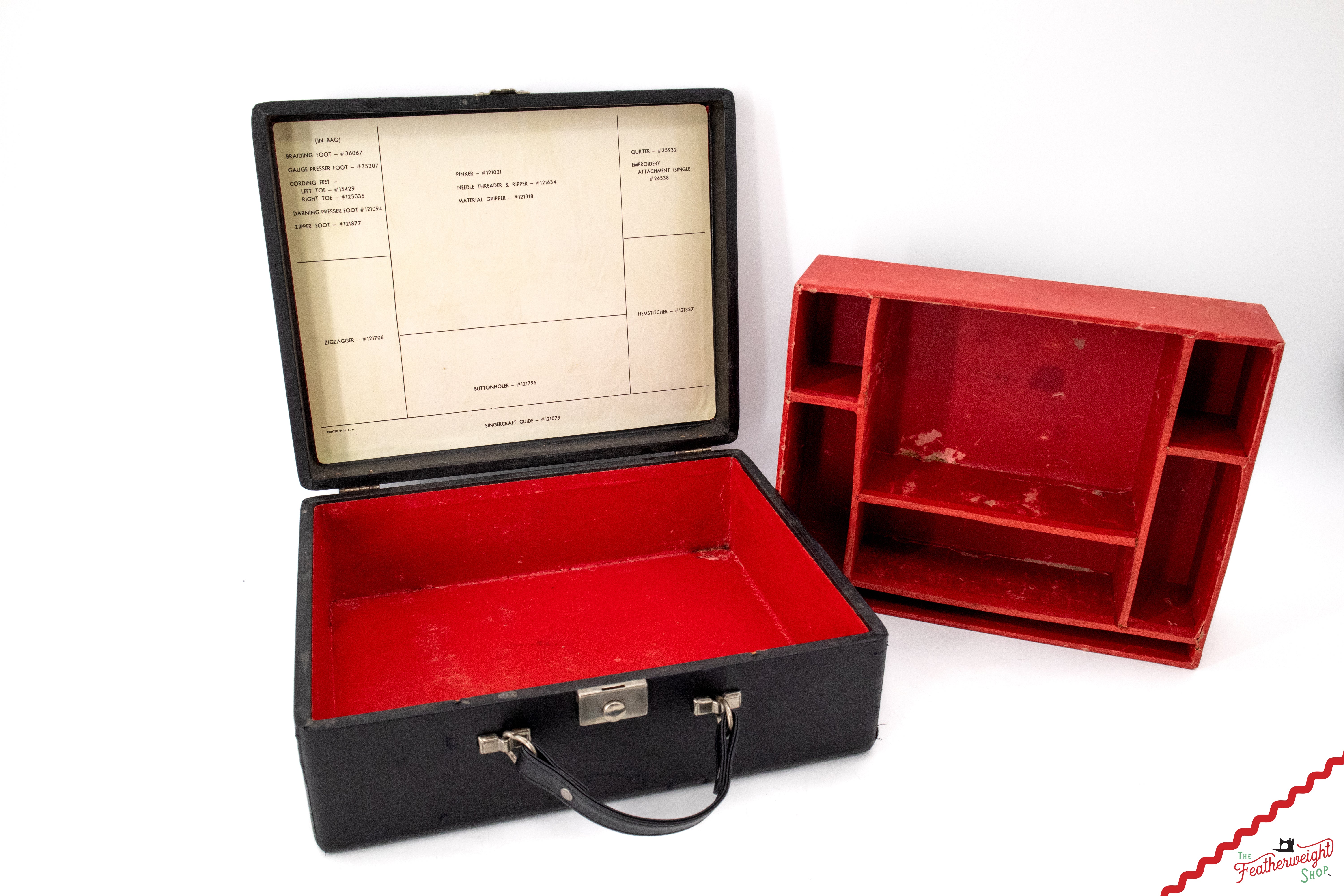 Singer Fashion Aids Attachments Case (Vintage Original) - Image 4