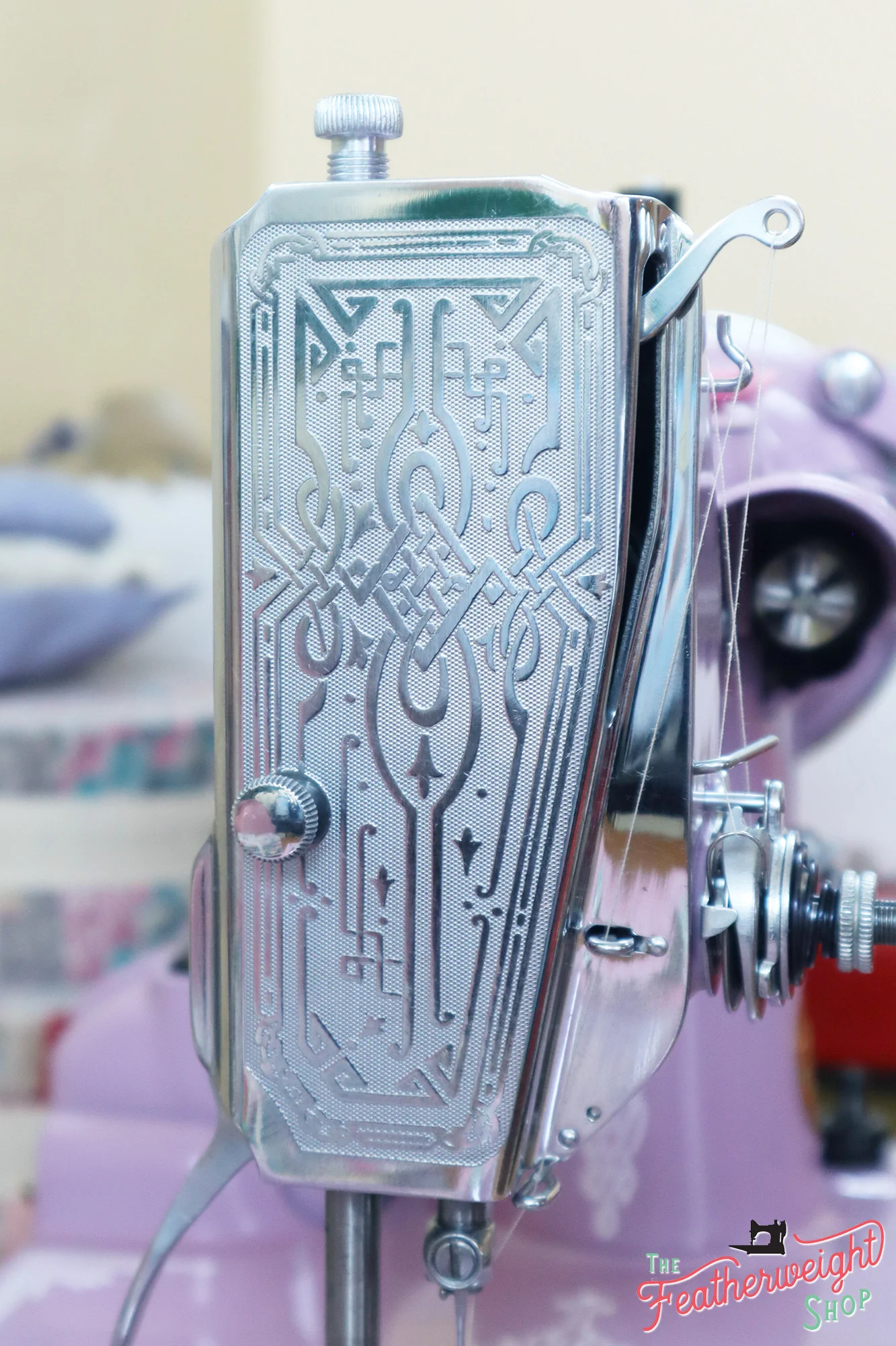 Singer Featherweight 221 AD7227** - Fully Restored in Wisteria - Image 15