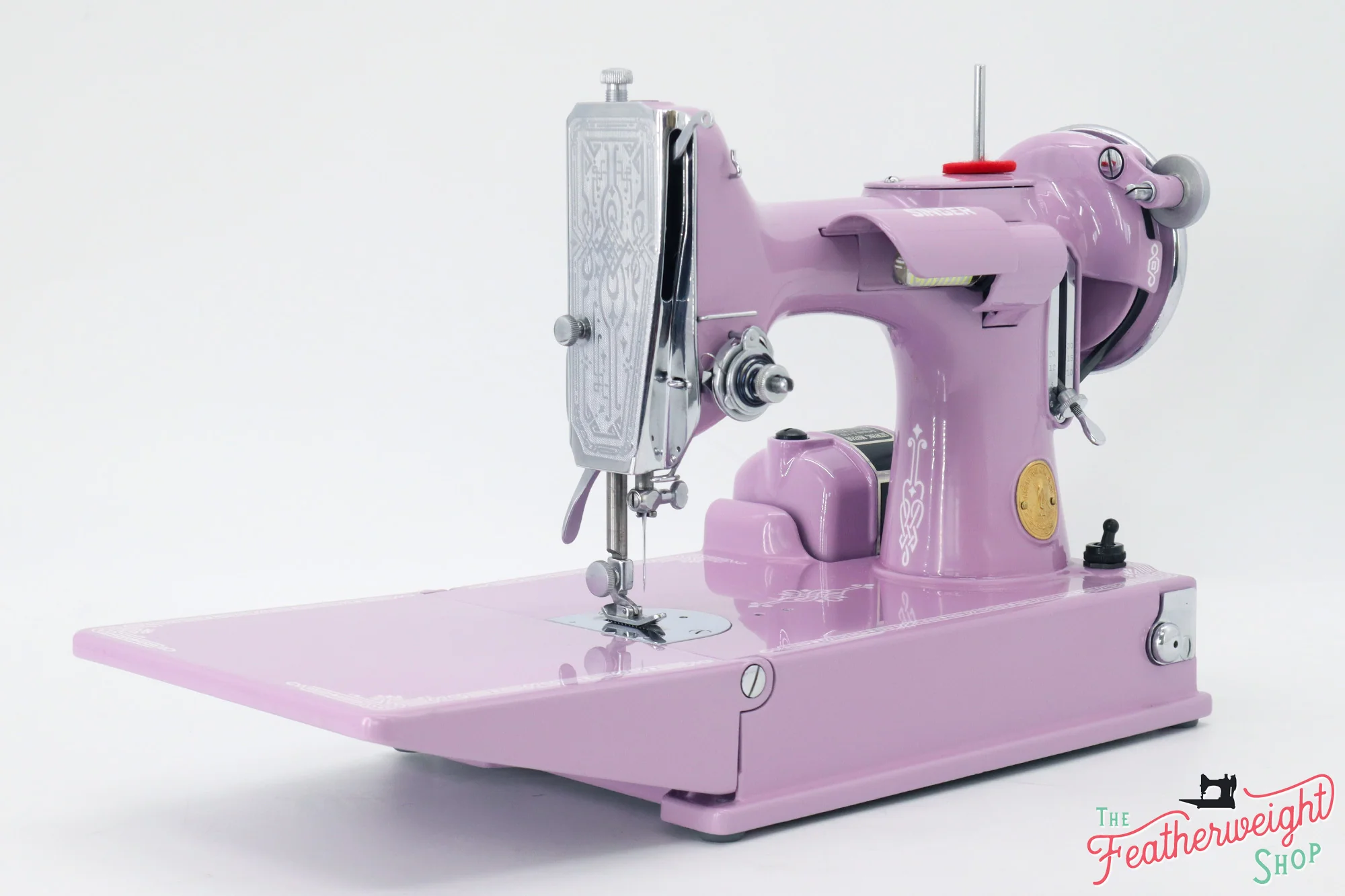 Singer Featherweight 221 AD7227** - Fully Restored in Wisteria - Image 4