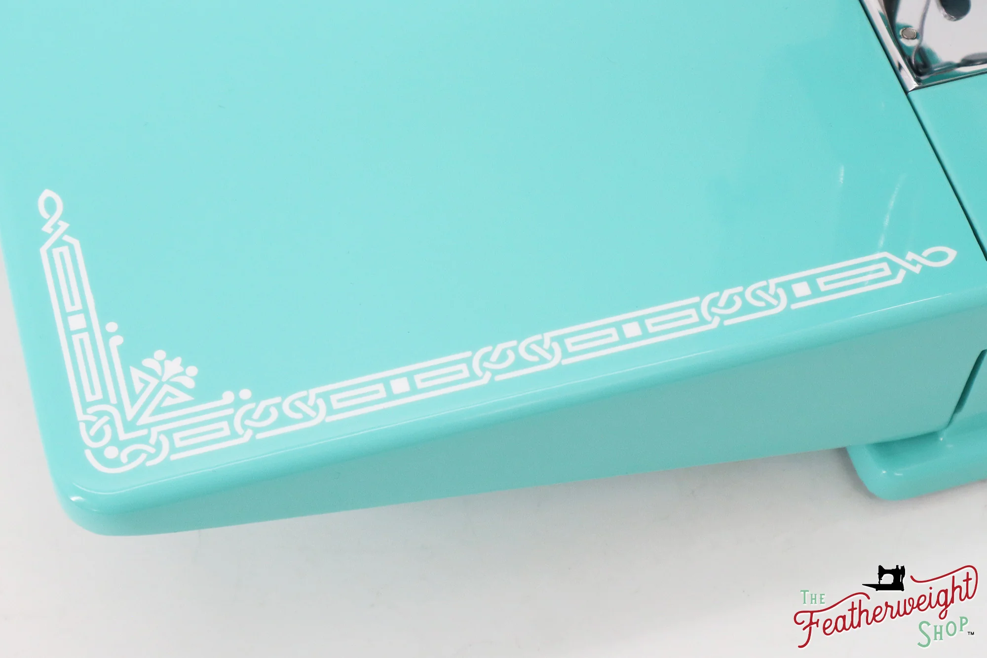 Singer Featherweight 221, AD7871** - Fully Restored in Tiffany Blue - Image 13