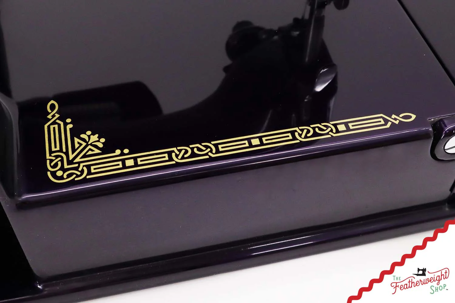 Singer Featherweight 221, AE2147** - Fully Restored in Black Iris - Image 10
