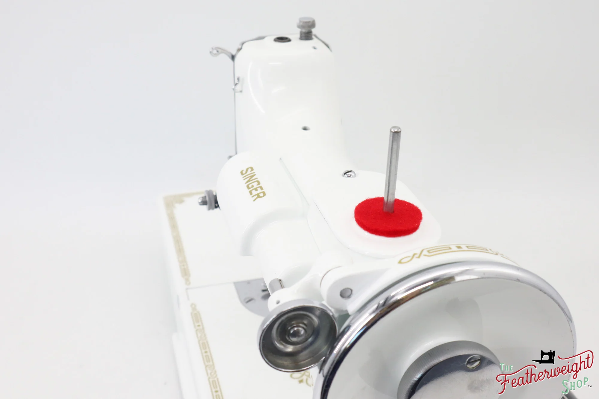 Singer Featherweight 221 AE303*** - Fully Restored in Cloud - Image 14