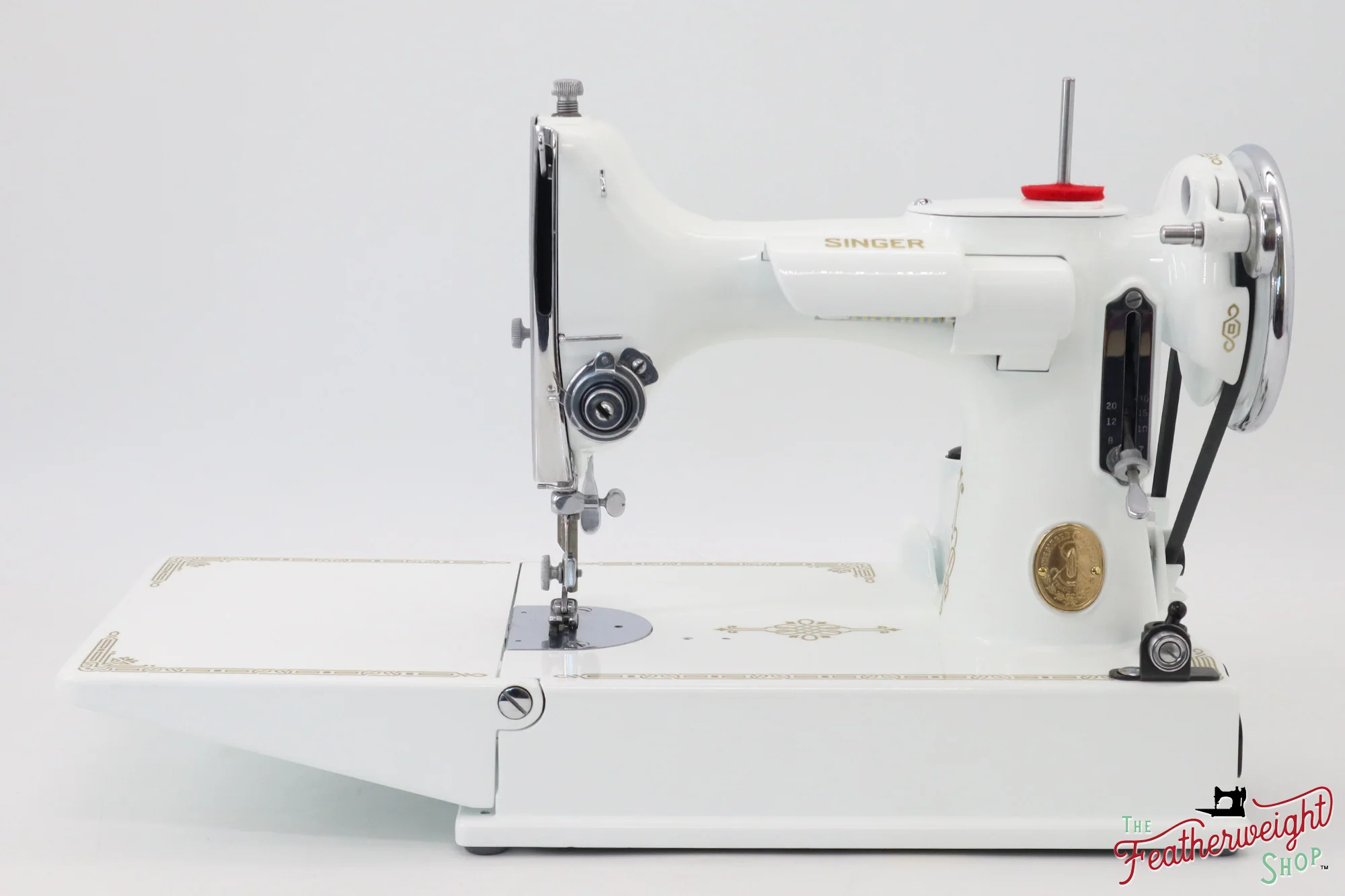 Singer Featherweight 221 AE303*** - Fully Restored in Cloud - Image 5
