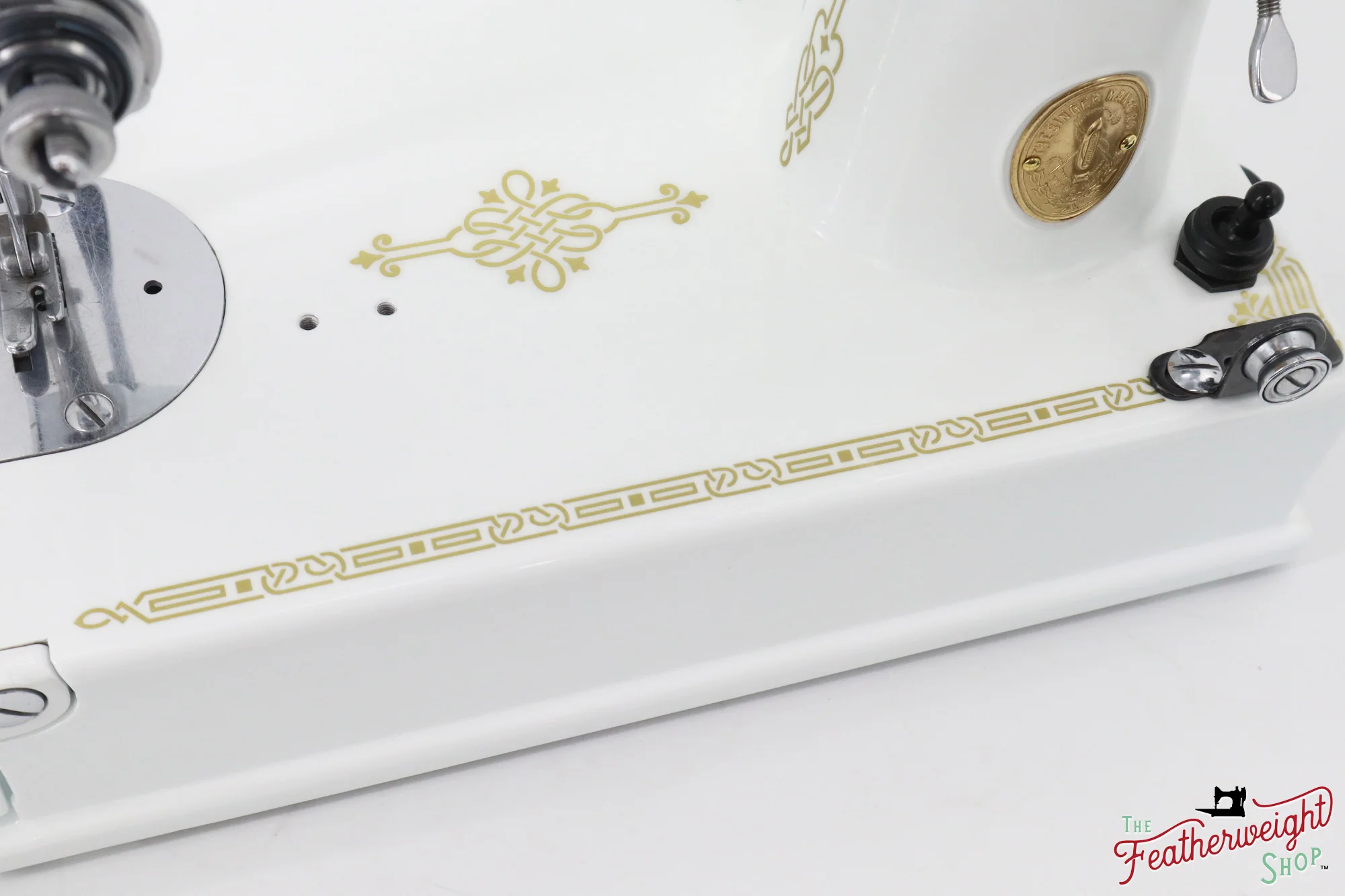 Singer Featherweight 221 AE303*** - Fully Restored in Cloud - Image 9