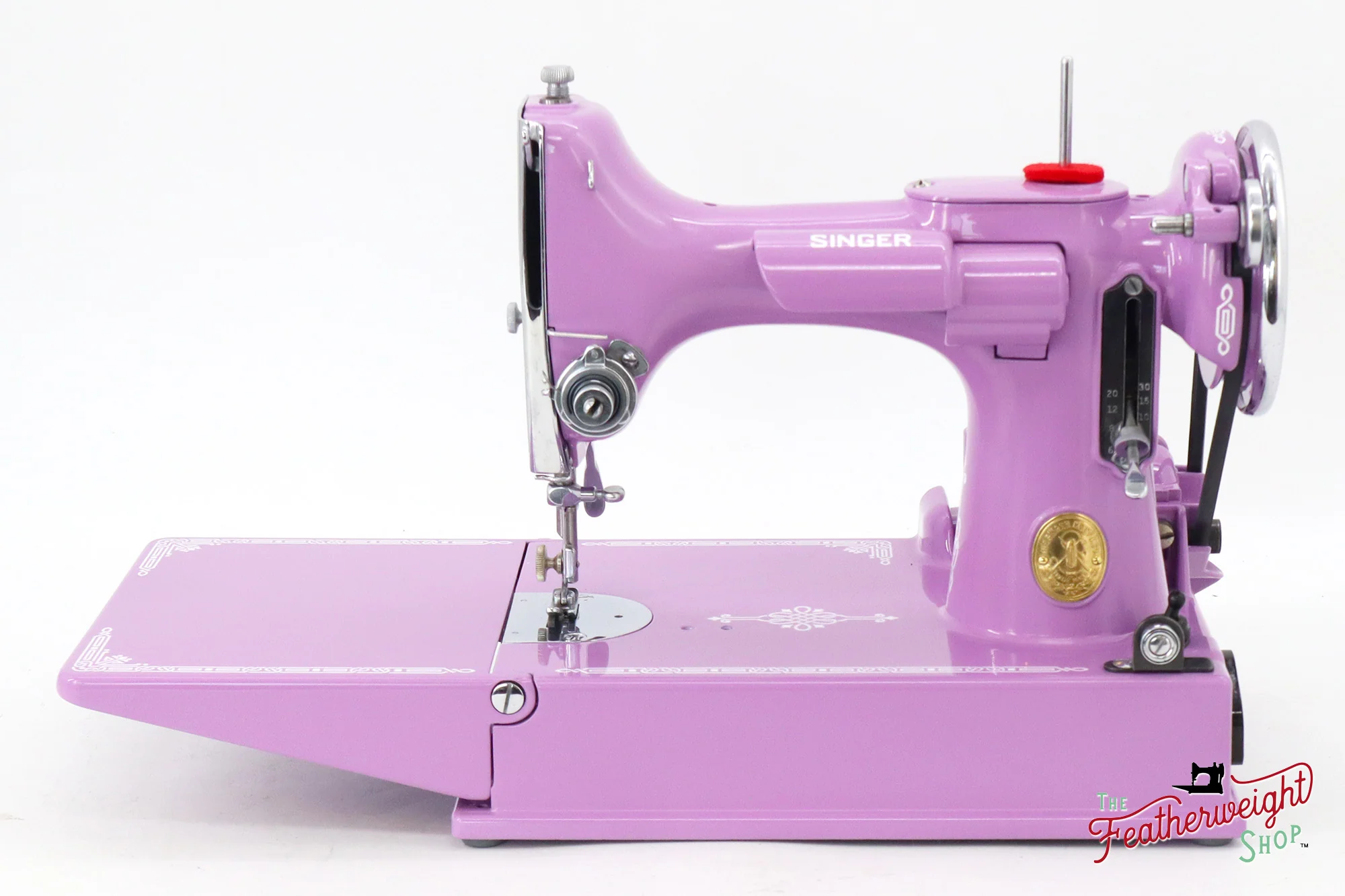 Singer Featherweight 221 AE5408** - Fully Restored in Lilac - Image 3