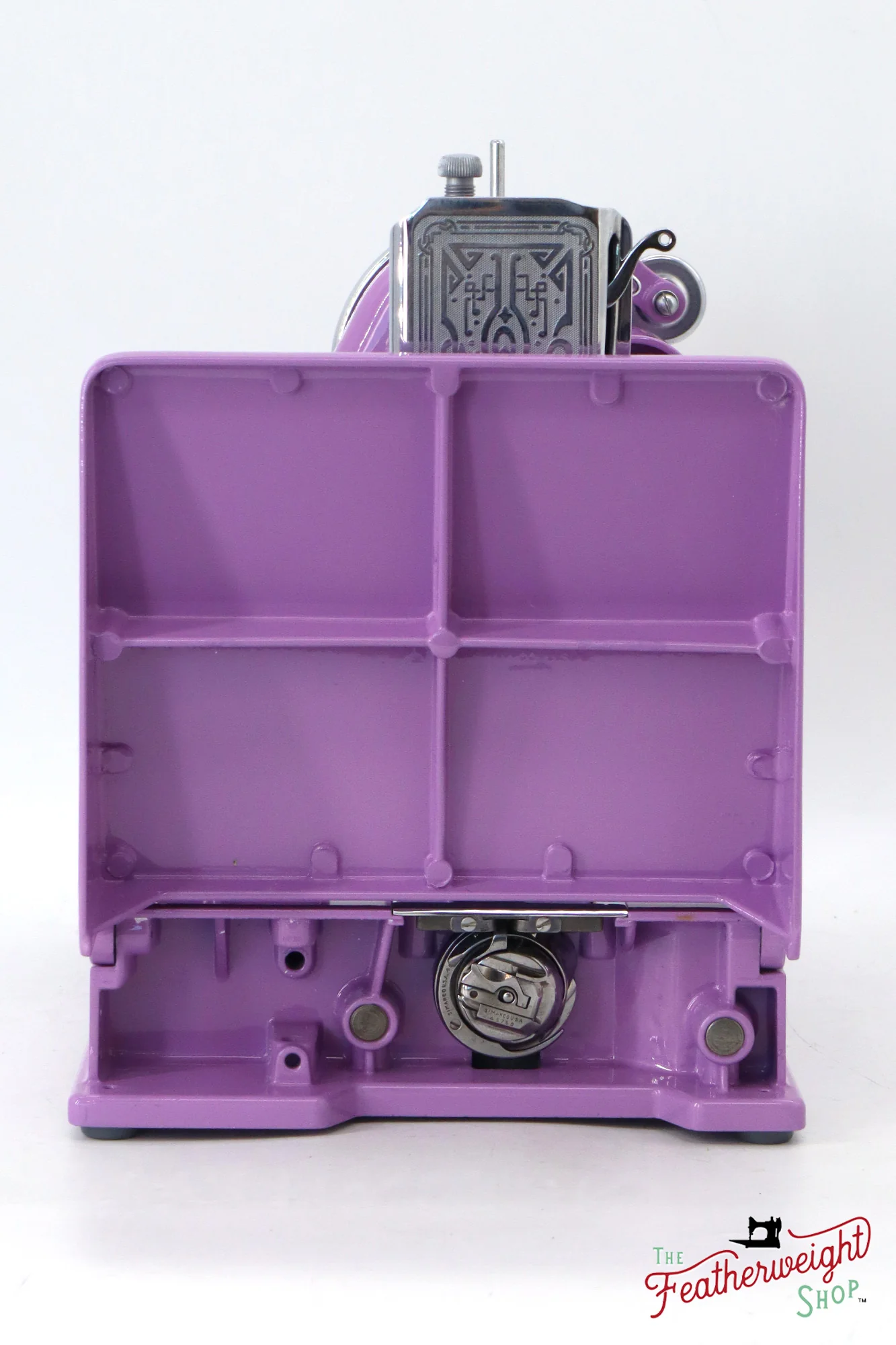 Singer Featherweight 221 AE542*** - Fully Restored in Lilac - Image 4