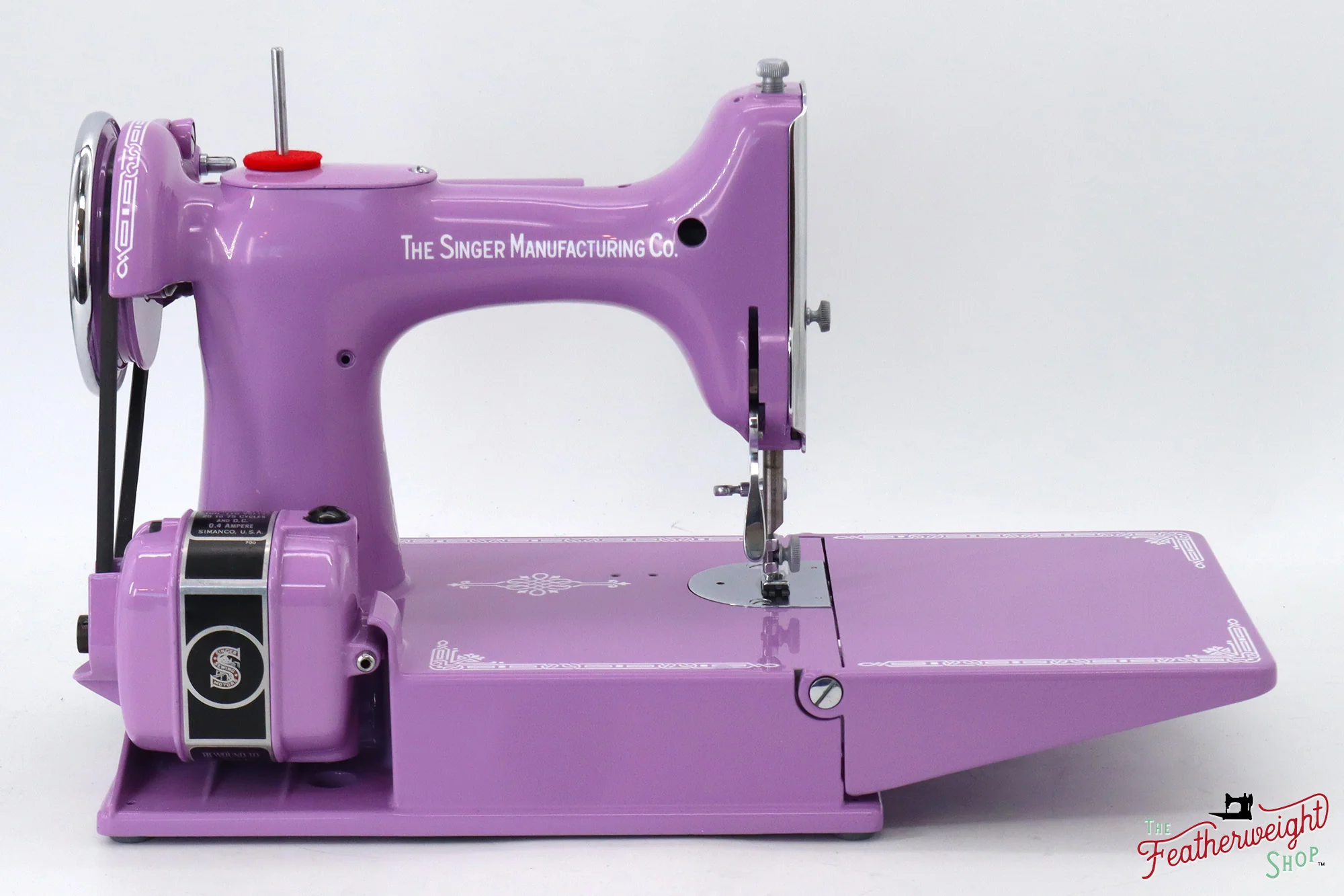 Singer Featherweight 221 AE542*** - Fully Restored in Lilac - Image 6