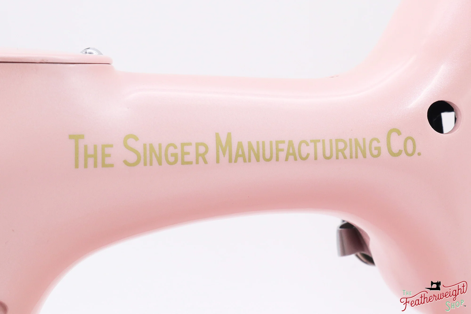 Singer Featherweight 221, AE990*** - Fully Restored in Pink Frosting - Image 17
