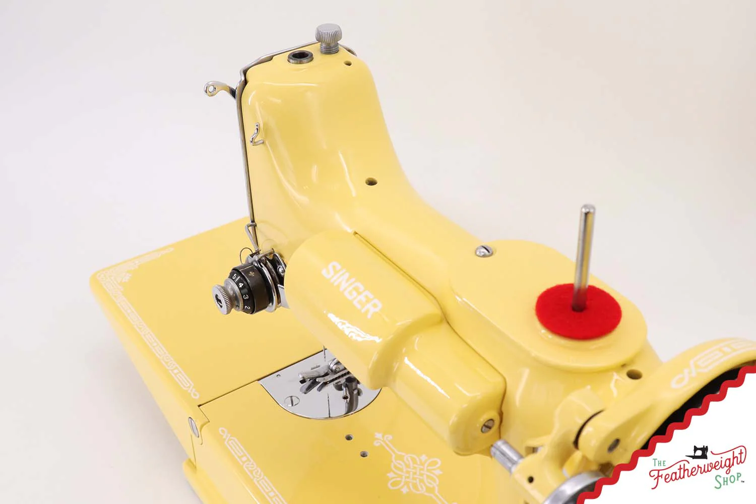 Singer Featherweight 221 AF0831** - Fully Restored in Happy Yellow - Image 13