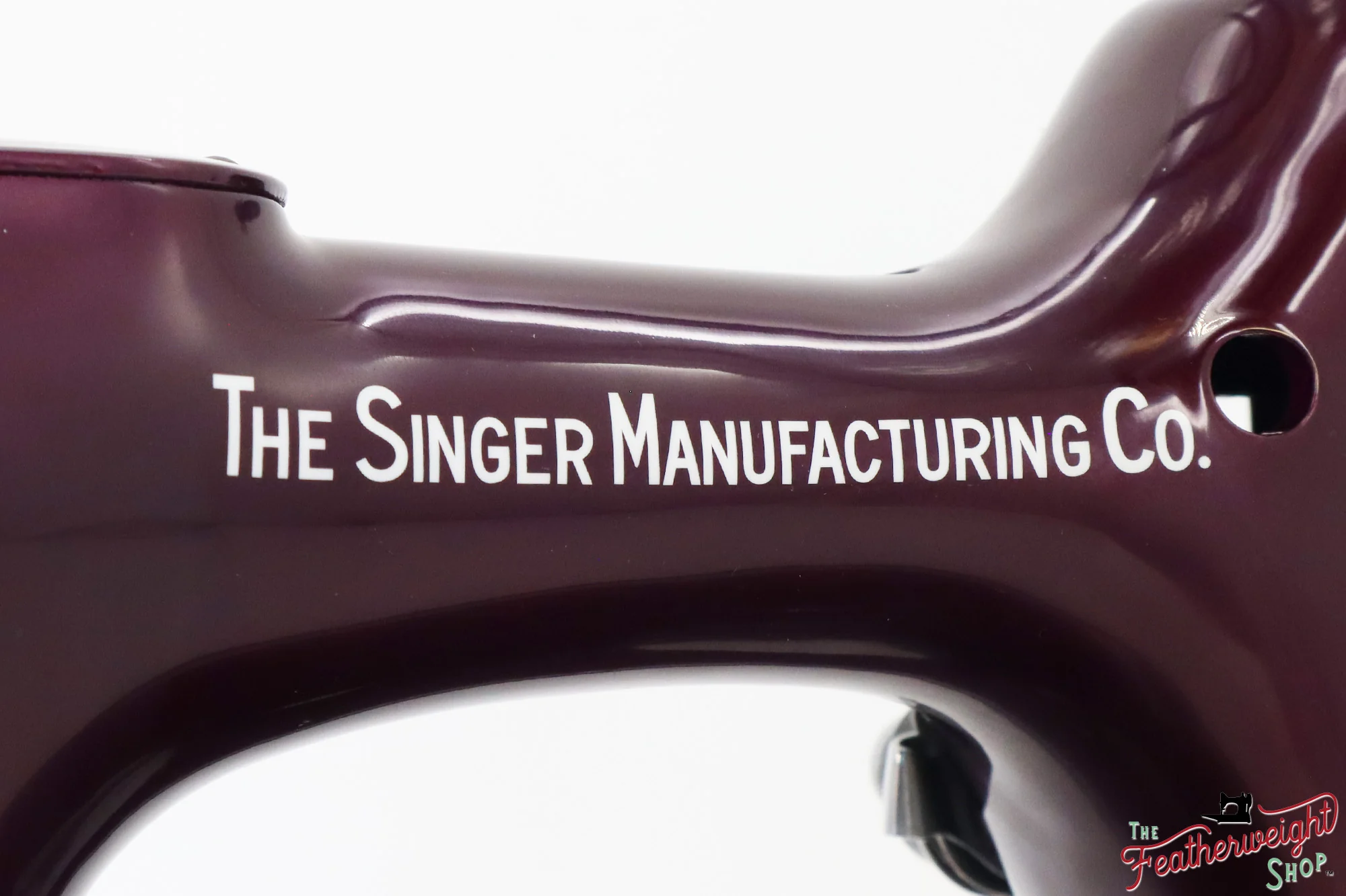 Singer Featherweight 221, AF867*** - Fully Restored in Star Garnet - Image 11