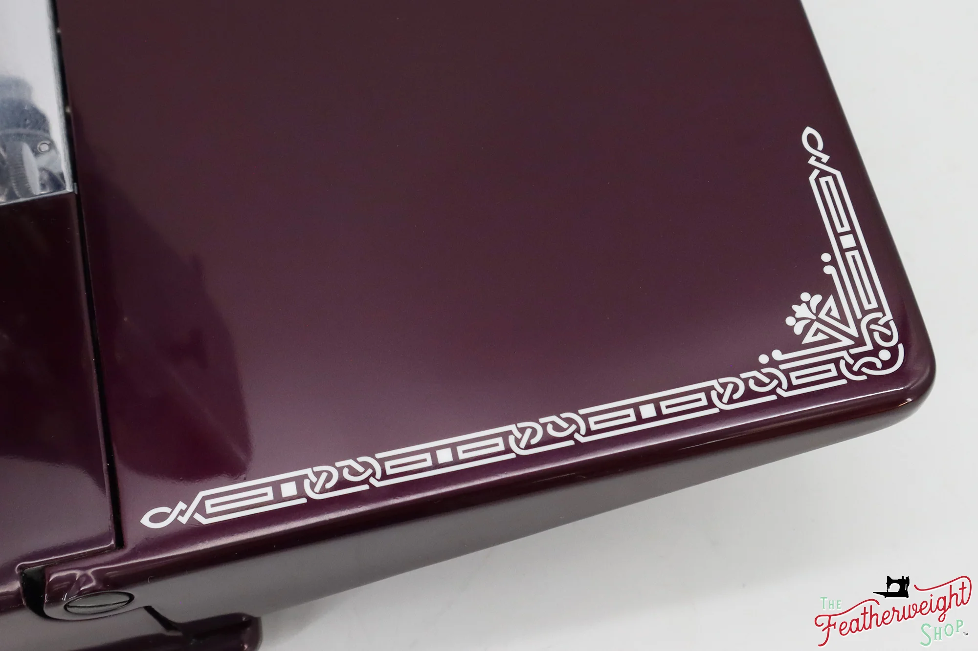 Singer Featherweight 221, AF867*** - Fully Restored in Star Garnet - Image 9