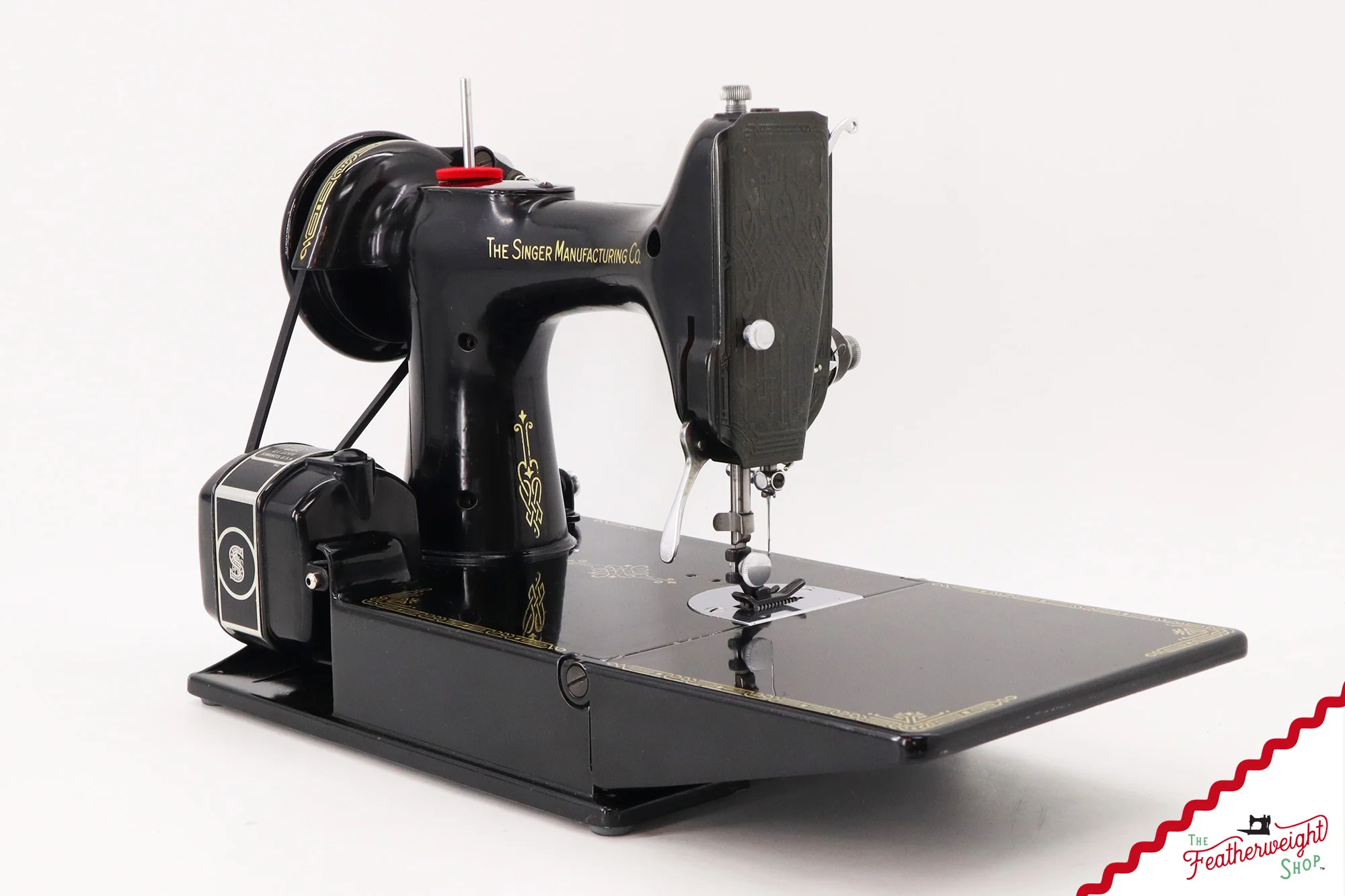 Singer Featherweight 221, AG0119**, Blackside - RARE - Image 4