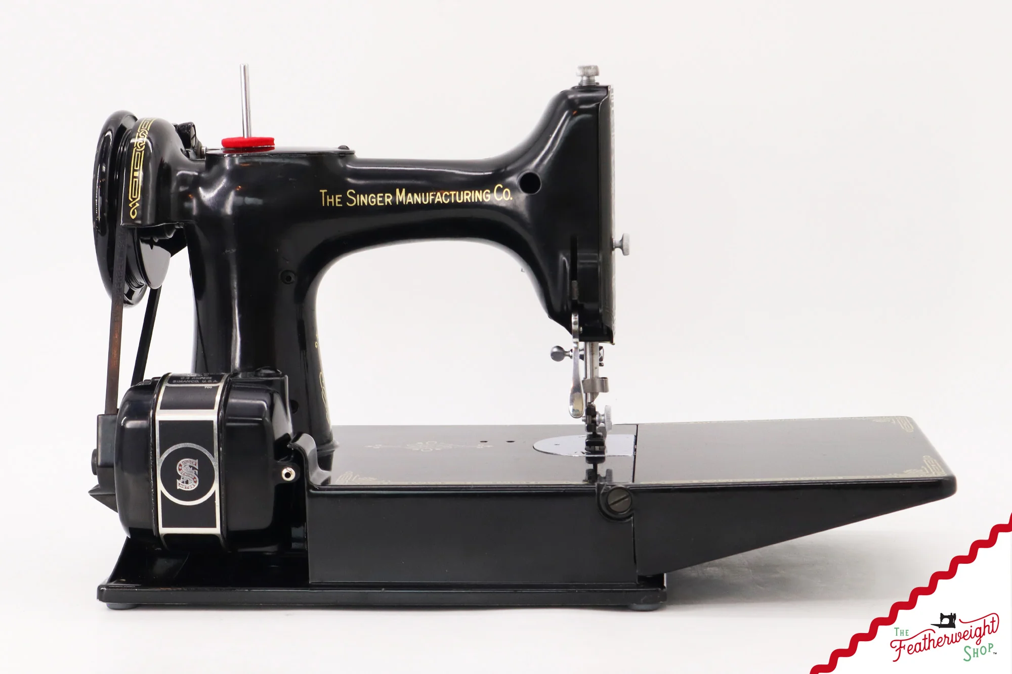 Singer Featherweight 221, AG0119**, Blackside - RARE - Image 5
