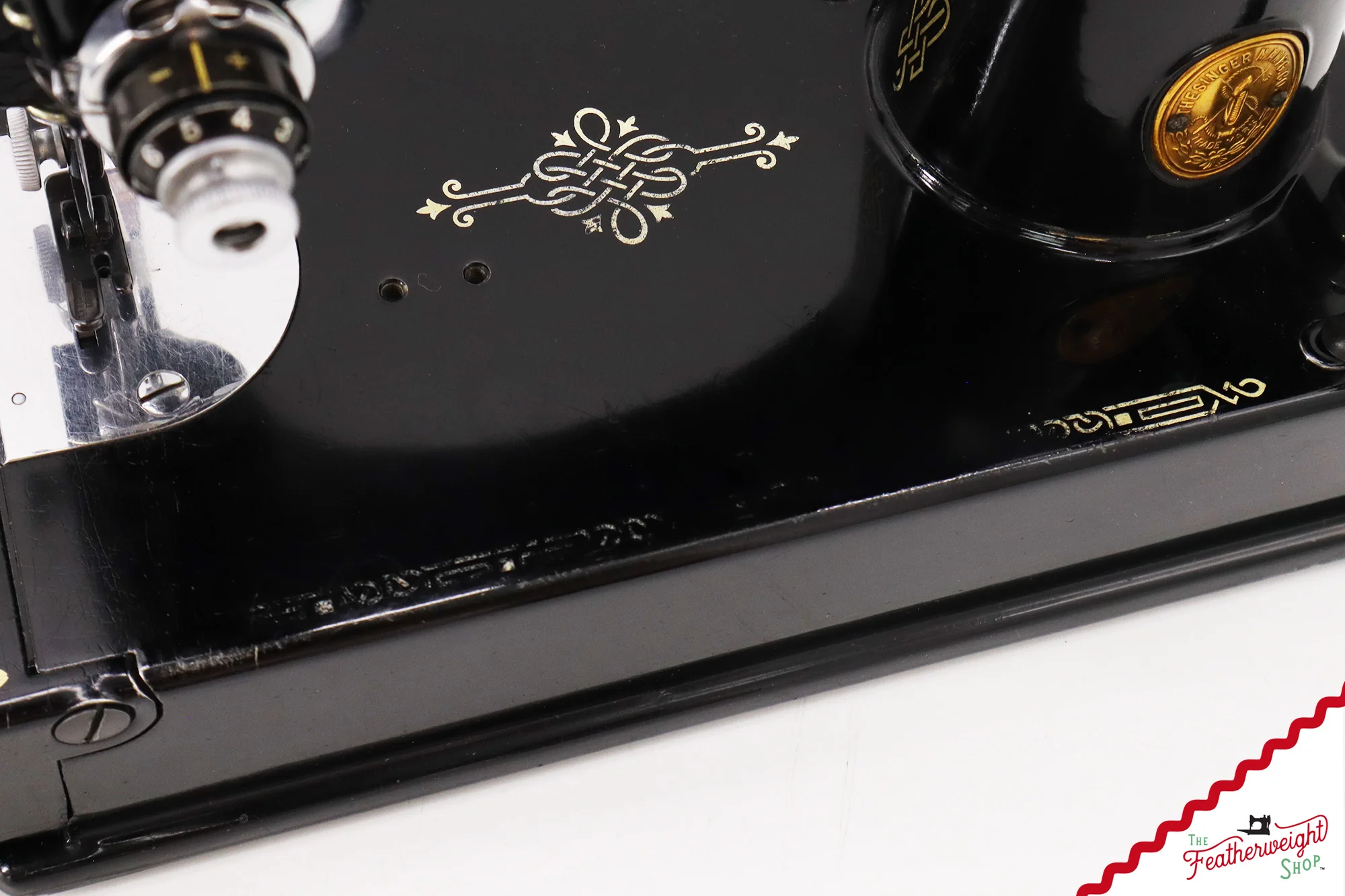 Singer Featherweight 221, AG0119**, Blackside - RARE - Image 8