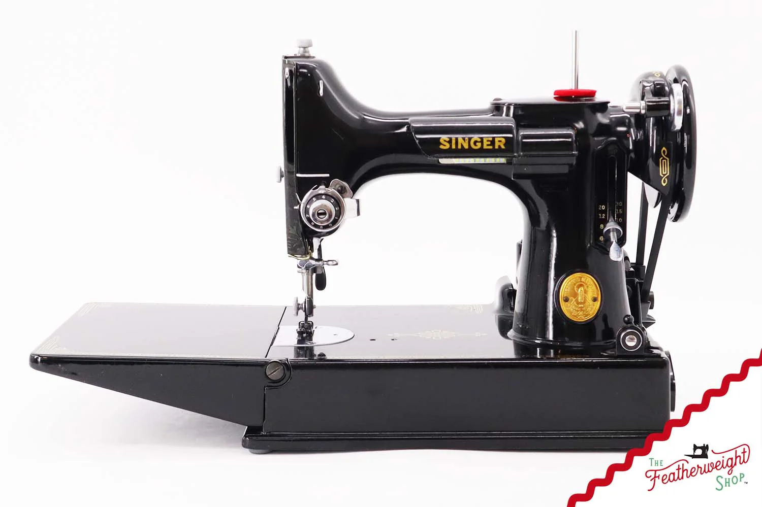 Singer Featherweight 221, AG0130**, Blackside - RARE - Image 2