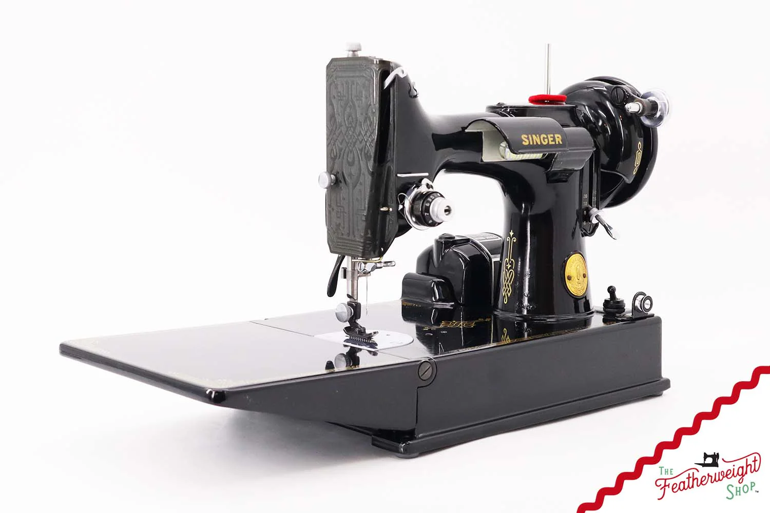Singer Featherweight 221, AG0130**, Blackside - RARE - Image 3