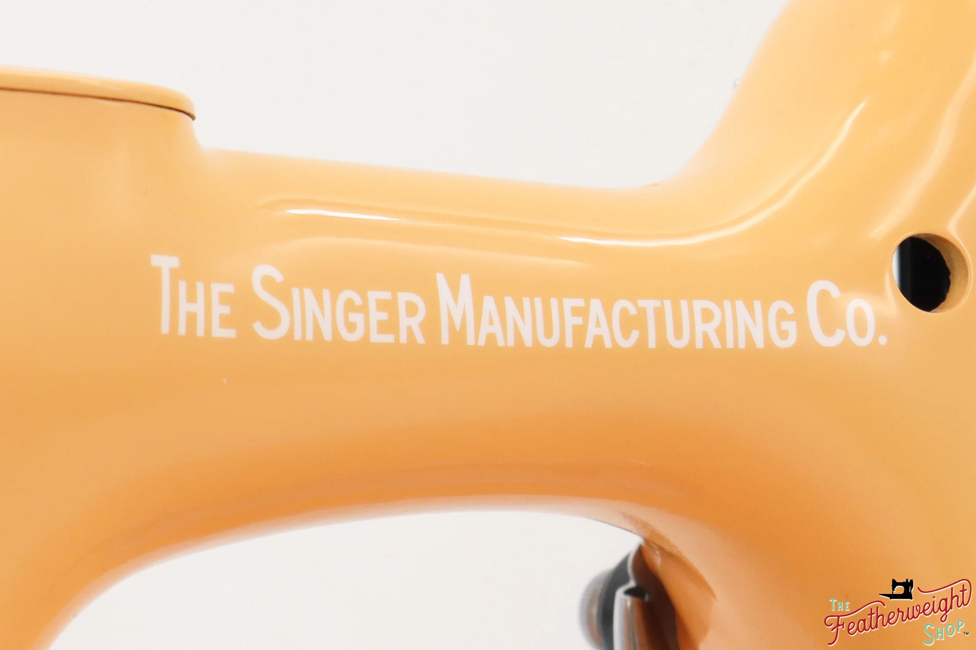 Singer Featherweight 221, AG6181** - Fully Restored in Dreamcicle - Image 12