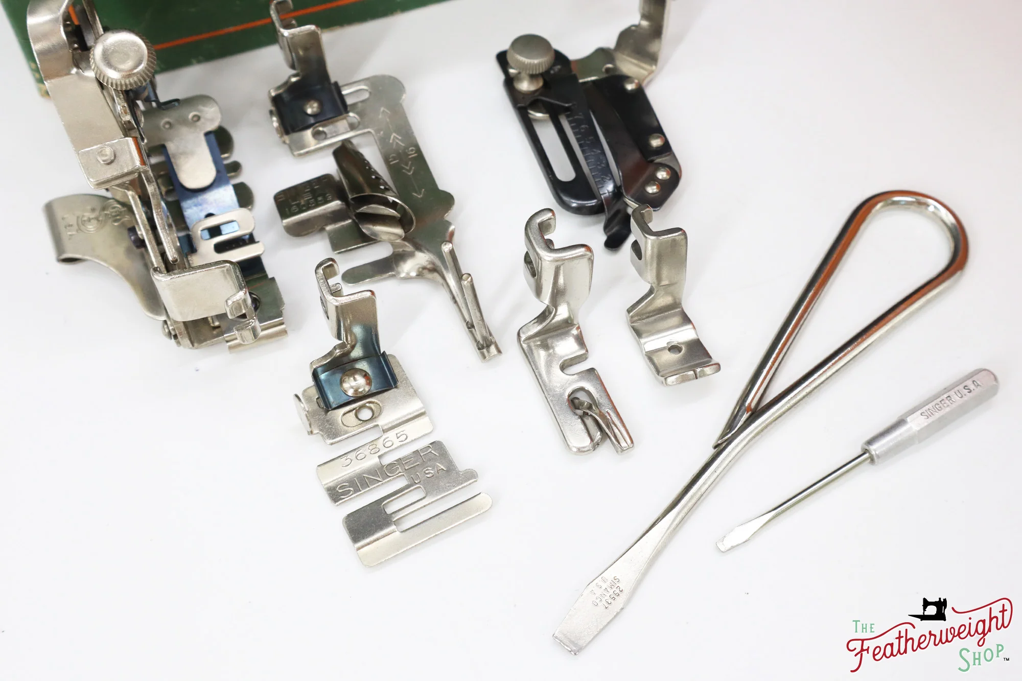 Singer Featherweight 221, AH219*** - Fully Restored in Happy Papaya - Image 16