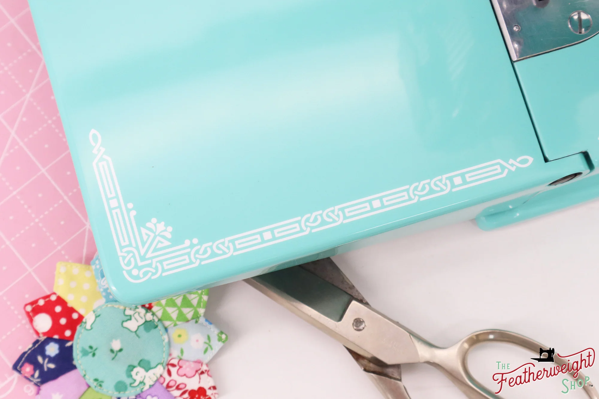 Singer Featherweight 221, AH431*** - Fully Restored in Tiffany Blue - Image 10