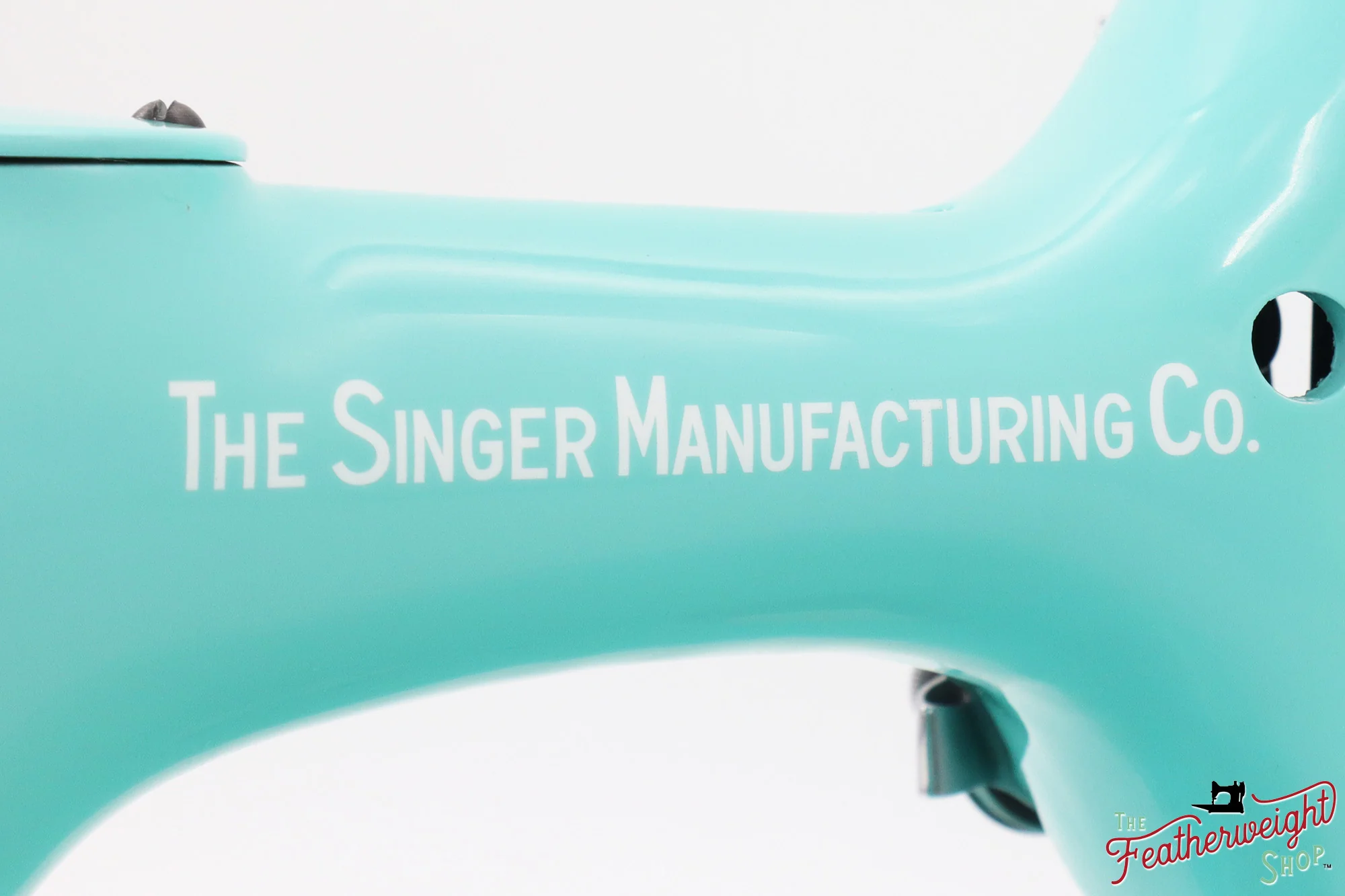 Singer Featherweight 221, AH431*** - Fully Restored in Tiffany Blue - Image 13
