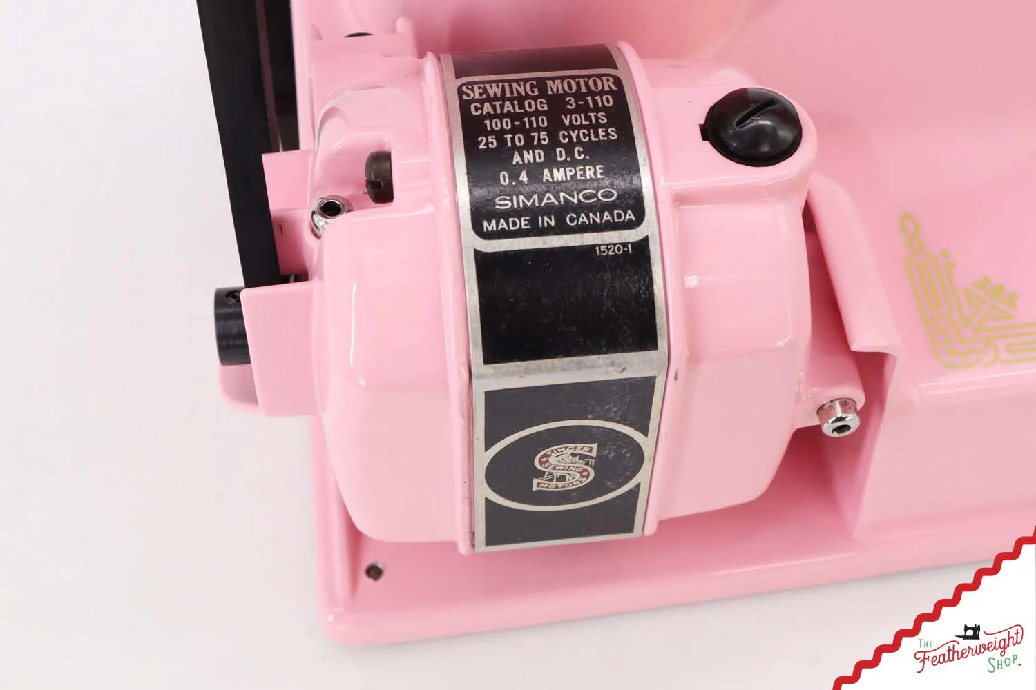 Singer Featherweight 221 AH577*** - Fully Restored in Rosy Posy Pink - Image 16