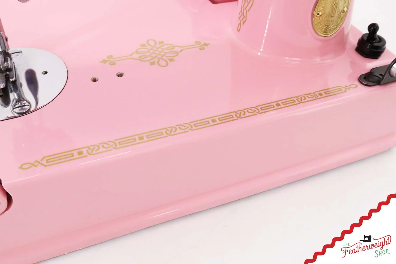 Singer Featherweight 221 AJ003*** - Fully Restored in Rosy Posy Pink - Image 8
