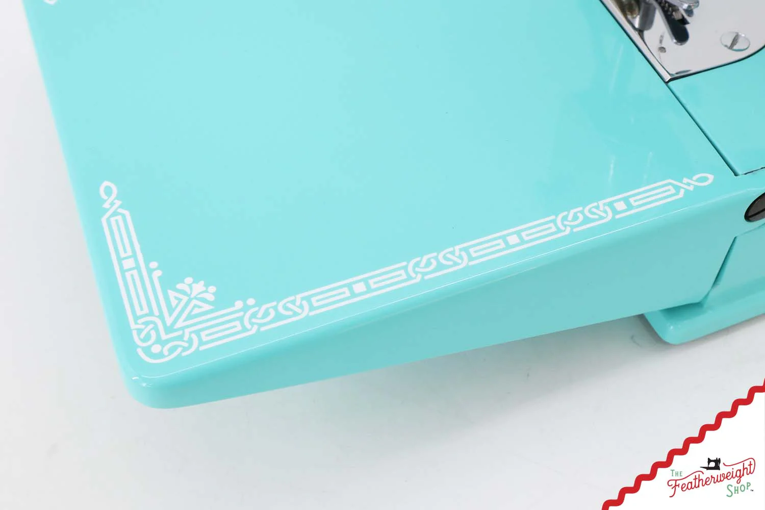 Singer Featherweight 221 AJ131*** - Fully Restored in Tiffany Blue - Image 8