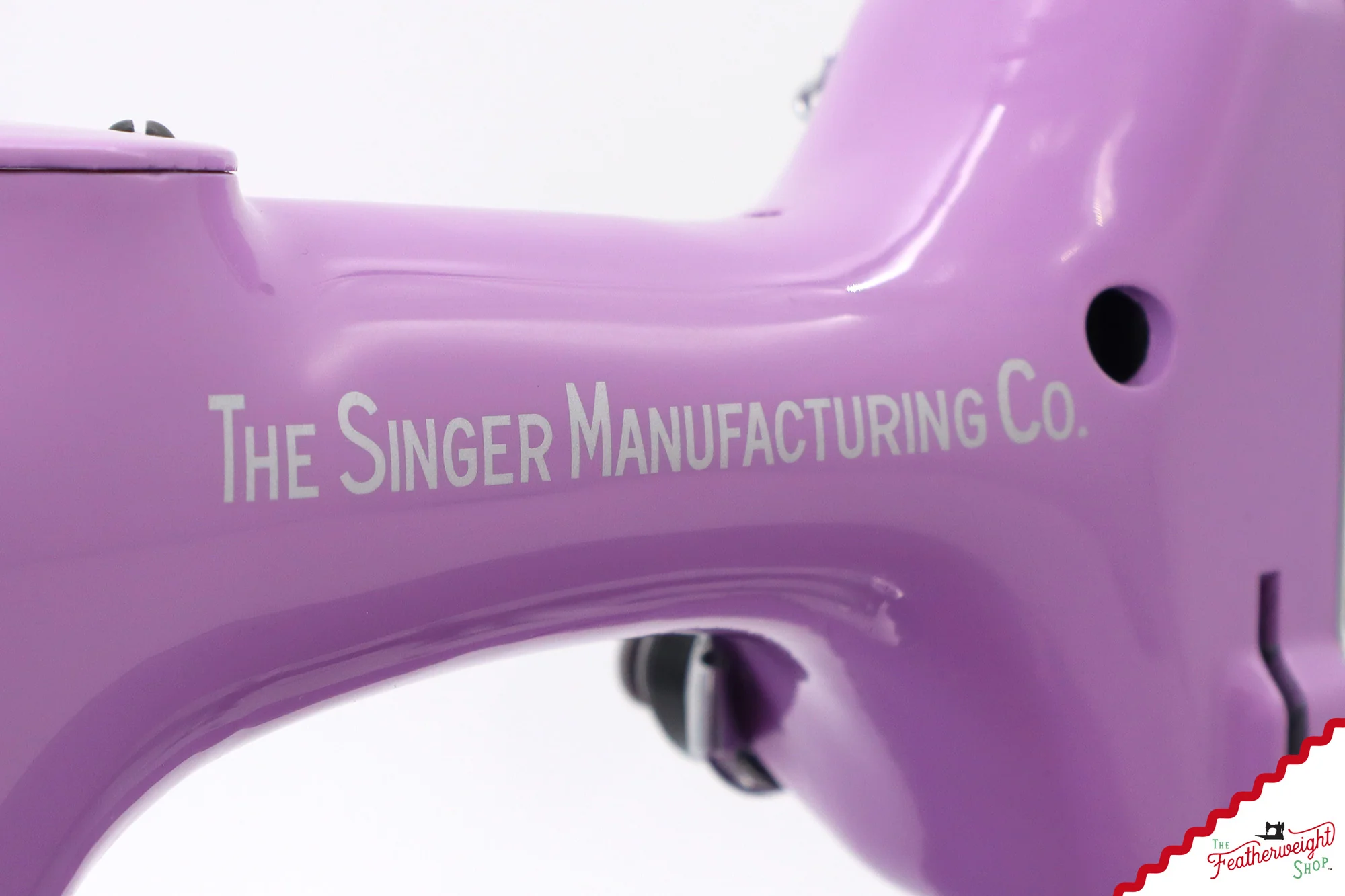 Singer Featherweight 221, AL395*** - Fully Restored in Lilac - Image 11