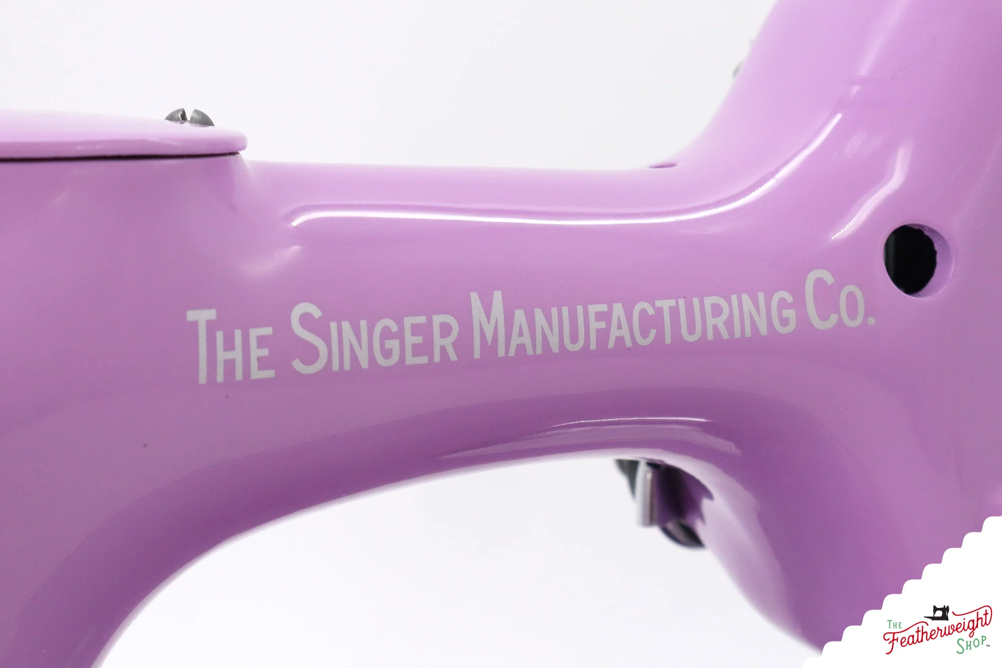 Singer Featherweight 221, AL422*** - Fully Restored in Lilac - Image 11
