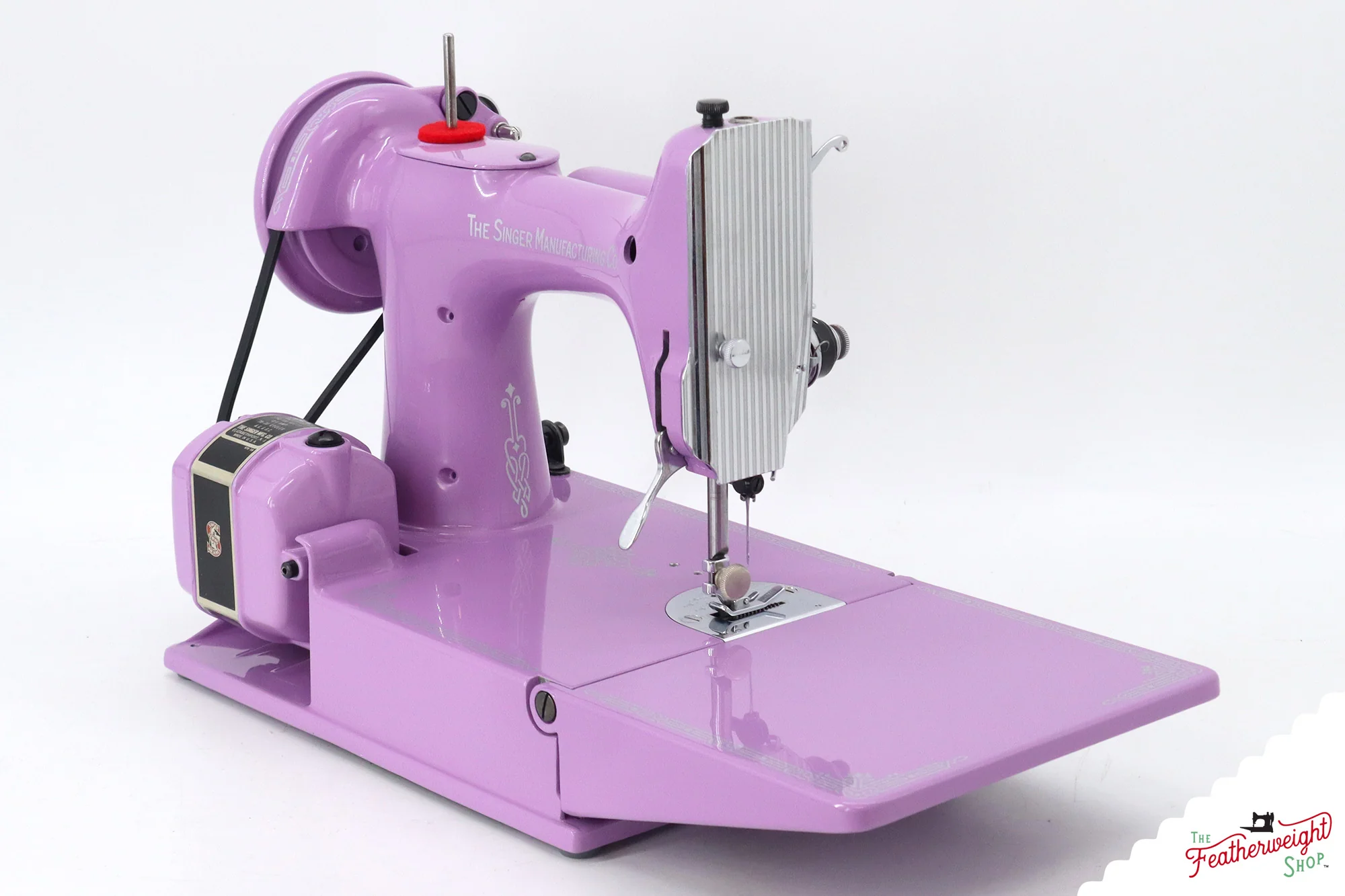 Singer Featherweight 221, AL422*** - Fully Restored in Lilac - Image 5