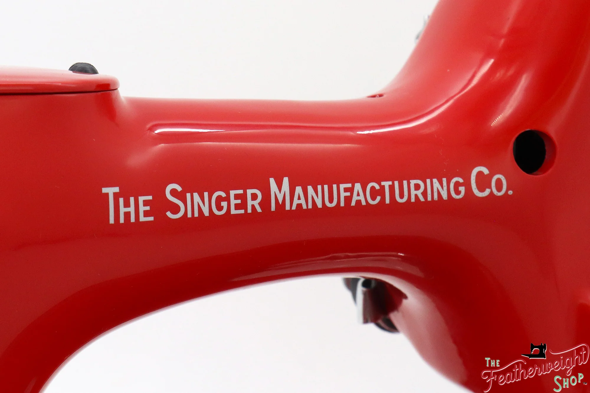 Singer Featherweight 221, AM17209* - Fully Restored in Liberty Red - Image 13