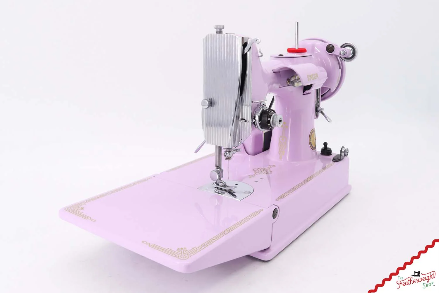 Singer Featherweight 221, Centennial - AJ890*** - Fully Restored in Wisteria - Image 4