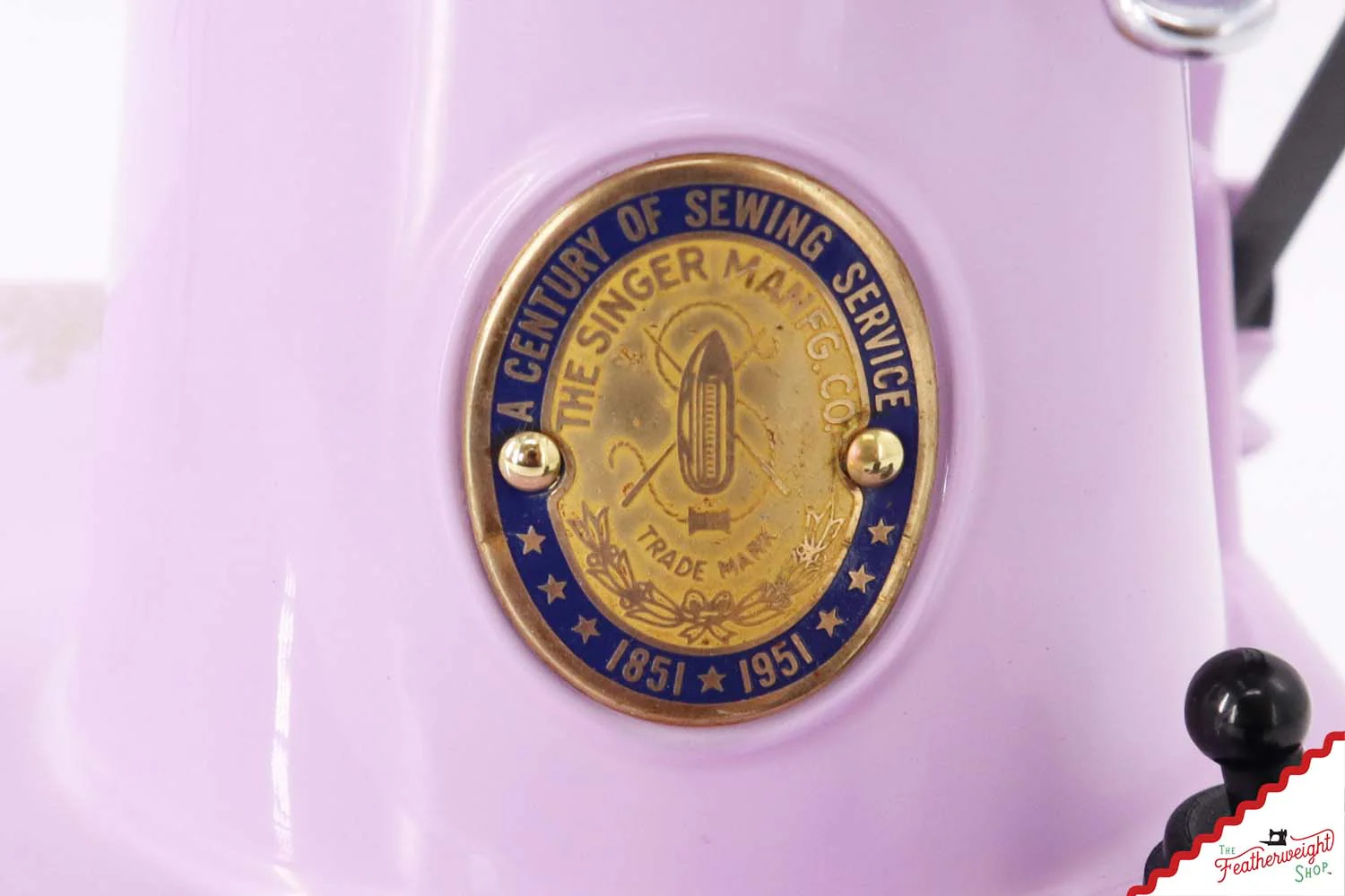 Singer Featherweight 221, Centennial - AJ890*** - Fully Restored in Wisteria - Image 8