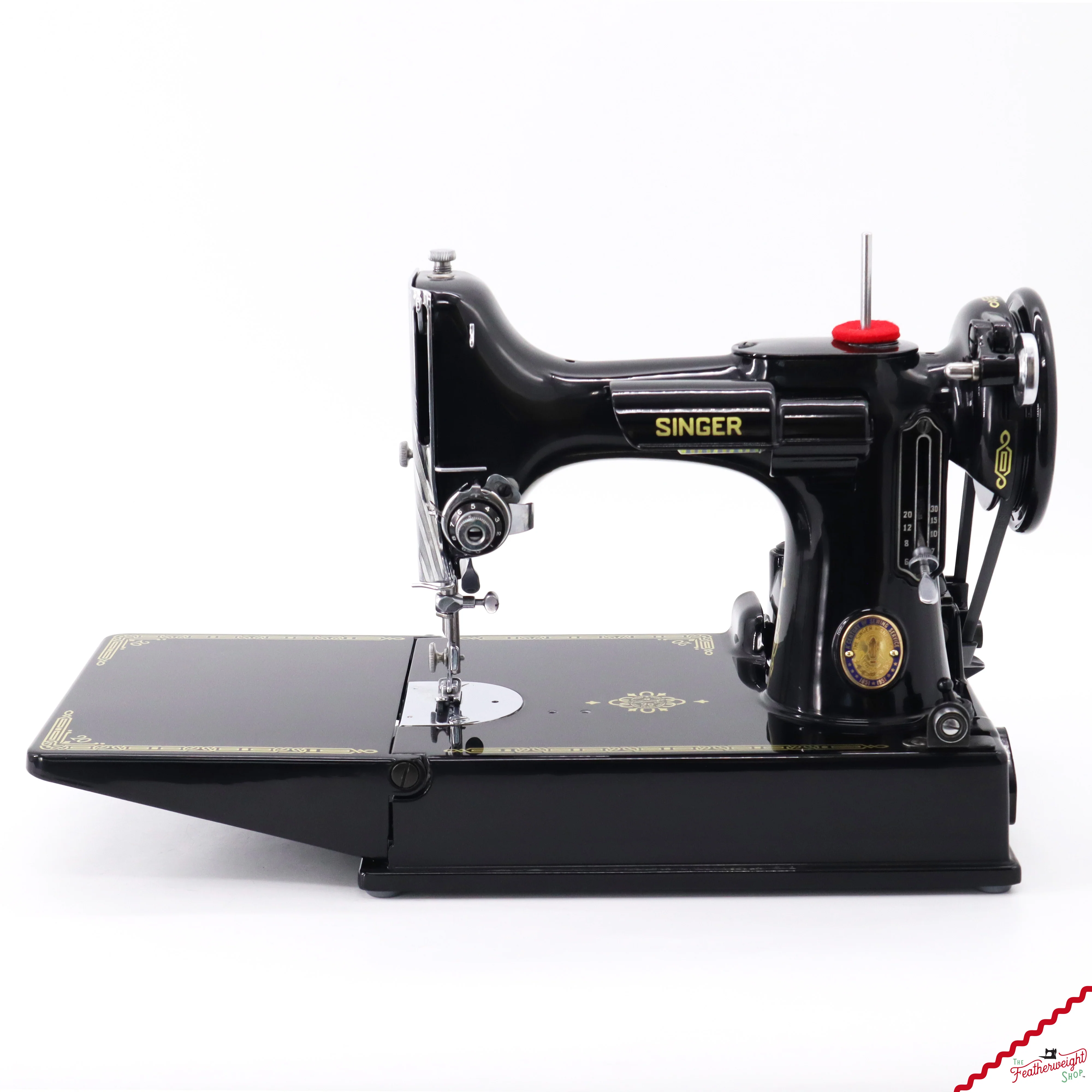 Singer Featherweight 221, Centennial - AJ900*** - Restored Featherweight Shop Edition!