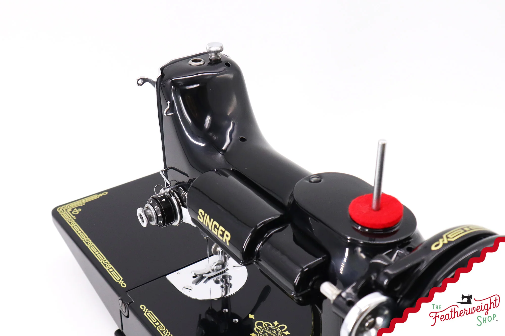 Singer Featherweight 221, Centennial - AJ900*** - Restored Featherweight Shop Edition! - Image 15