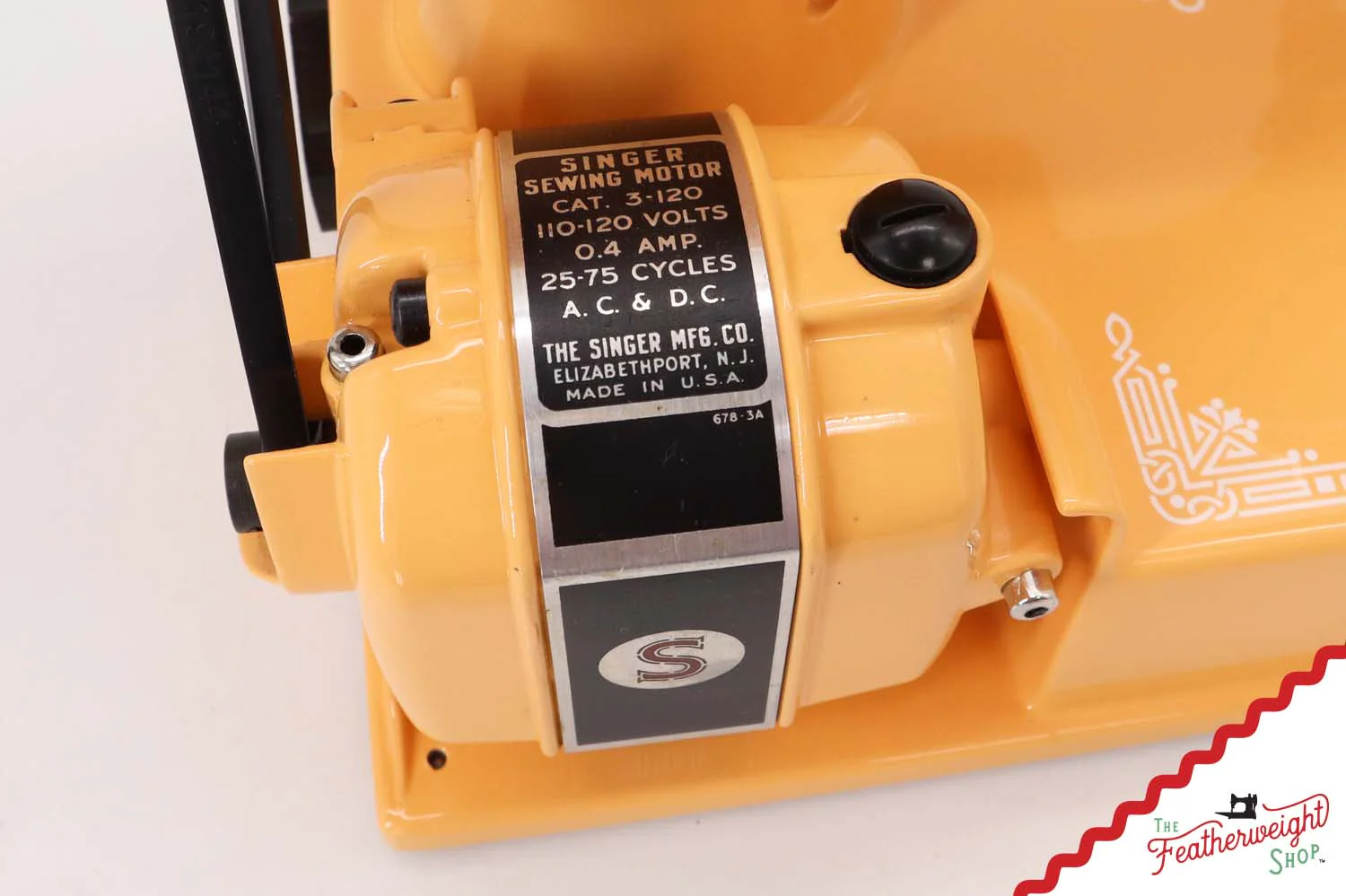 Singer Featherweight 221, Centennial - AK101*** - Fully Restored in Dreamsicle - Image 15