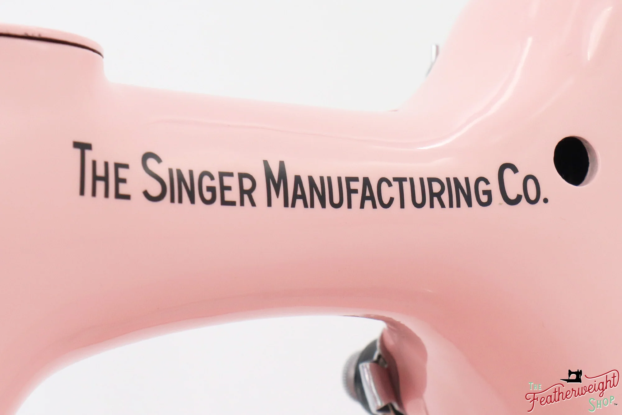 Singer Featherweight 221K, EF560*** - Fully Restored in Rosy Posy Pink - Image 14