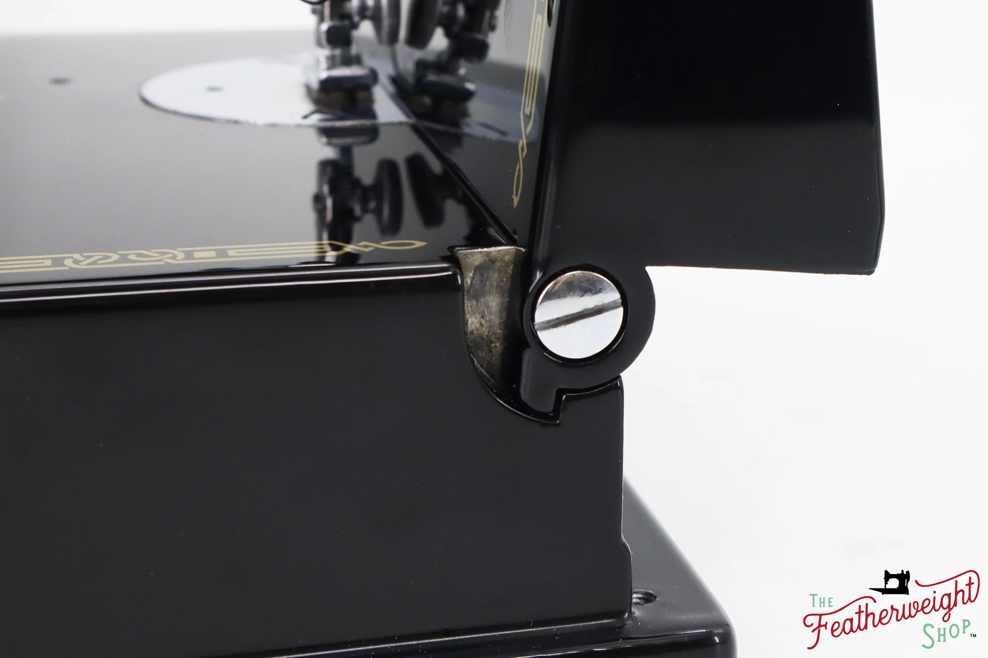 Singer Featherweight 221, "First-Run" 1933 AD54266* - Fully Restored in Gloss Black - Image 14